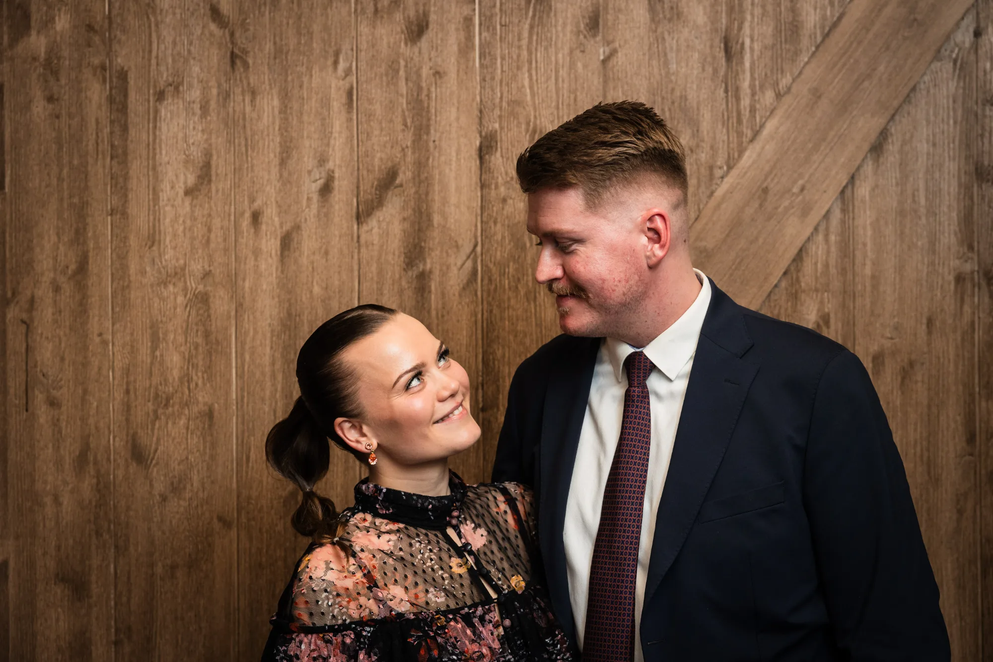 Bryllupsbilde fra Ranveig & Fredrik, fotografert av Marte Bjørgum