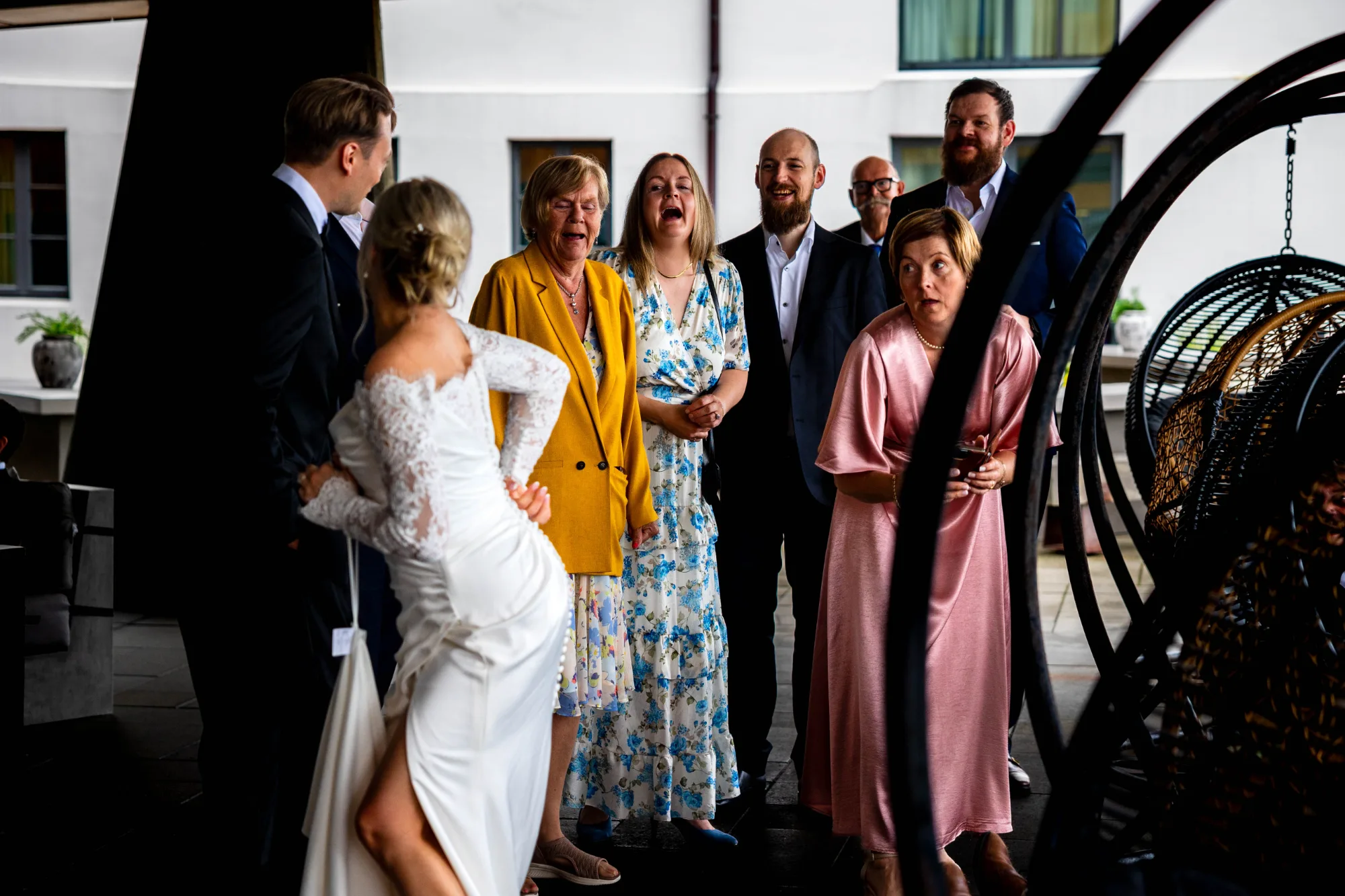 Bryllupsbilde fra Benedicte & Alexander 2026, fotografert av Marte Bjørgum