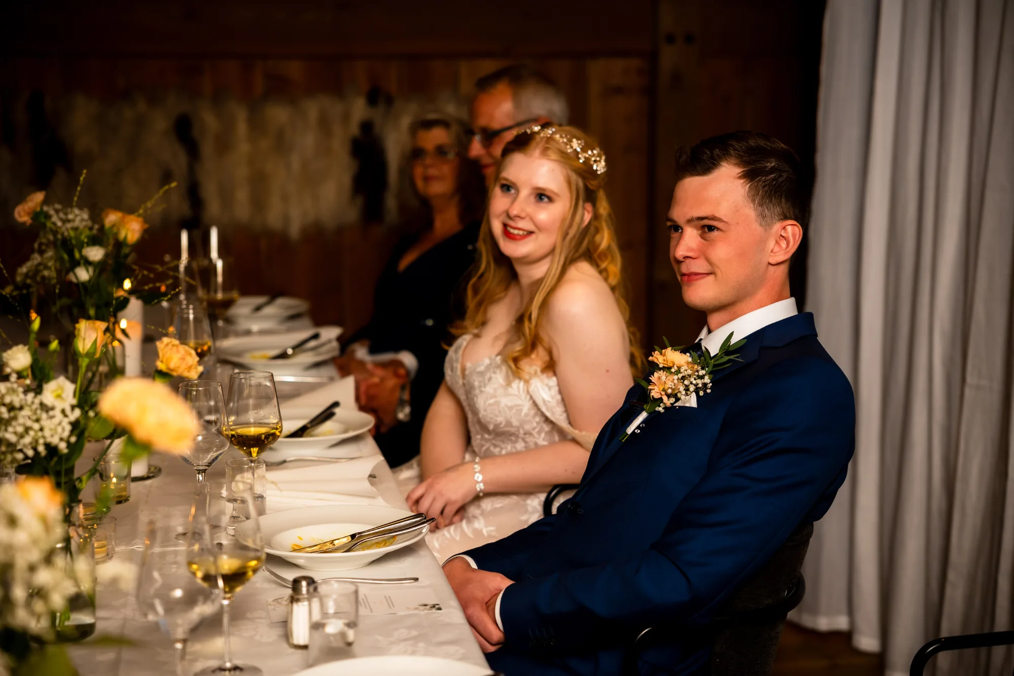 Bryllupsbilde fra Ranveig & Fredrik, fotografert av Marte Bjørgum