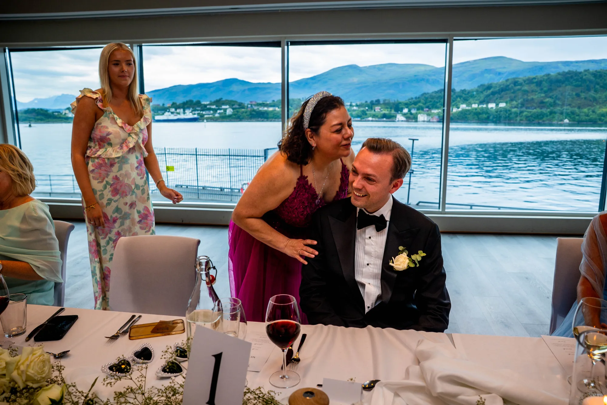 Bryllupsbilde fra Benedicte & Alexander 2026, fotografert av Marte Bjørgum