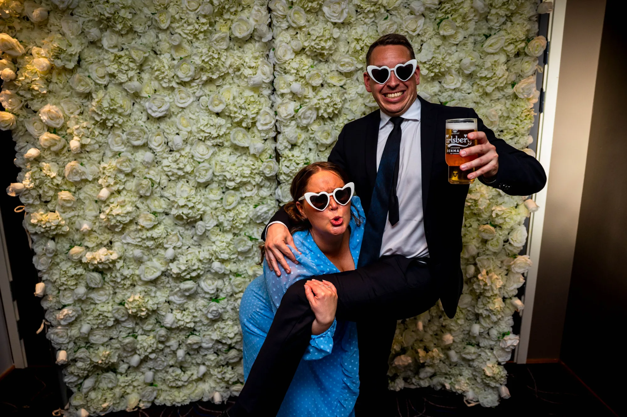 Bryllupsbilde fra Benedicte & Alexander 2026, fotografert av Marte Bjørgum