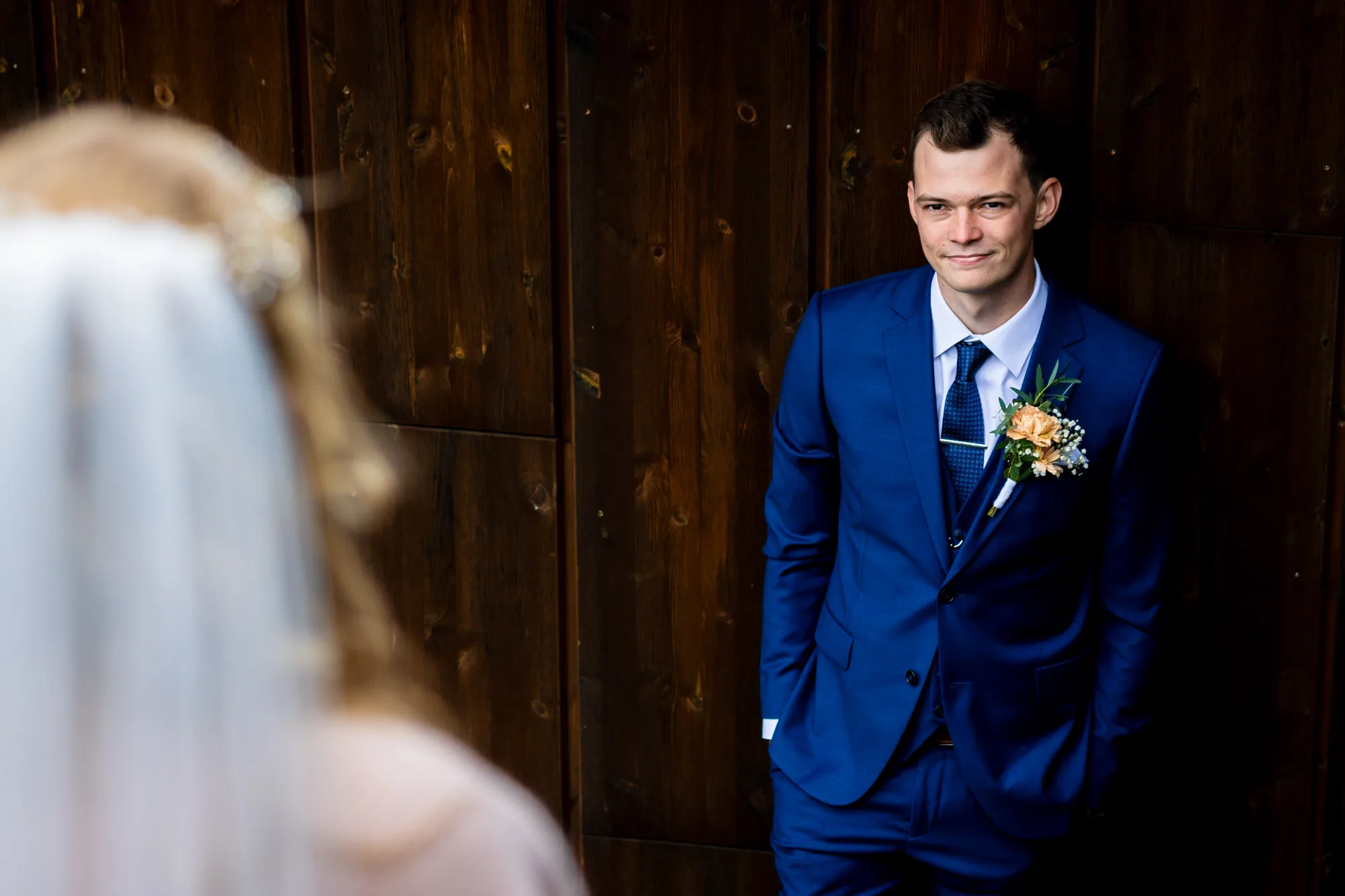 Bryllupsbilde fra Ranveig & Fredrik, fotografert av Marte Bjørgum