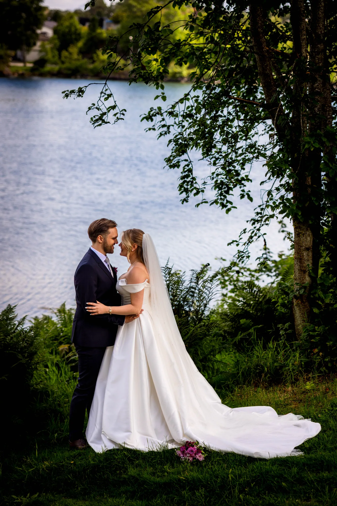 Bryllupsbilde fra Therese & Daniel, 2026, fotografert av Marte Bjørgum
