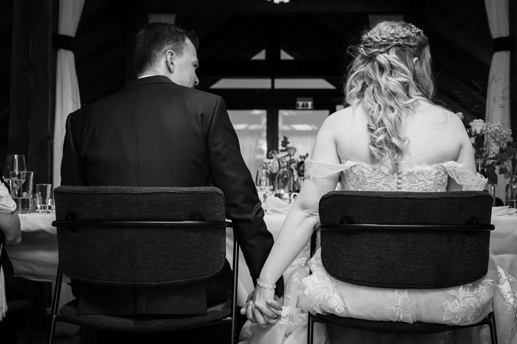 Bryllupsbilde fra Ranveig & Fredrik, fotografert av Marte Bjørgum