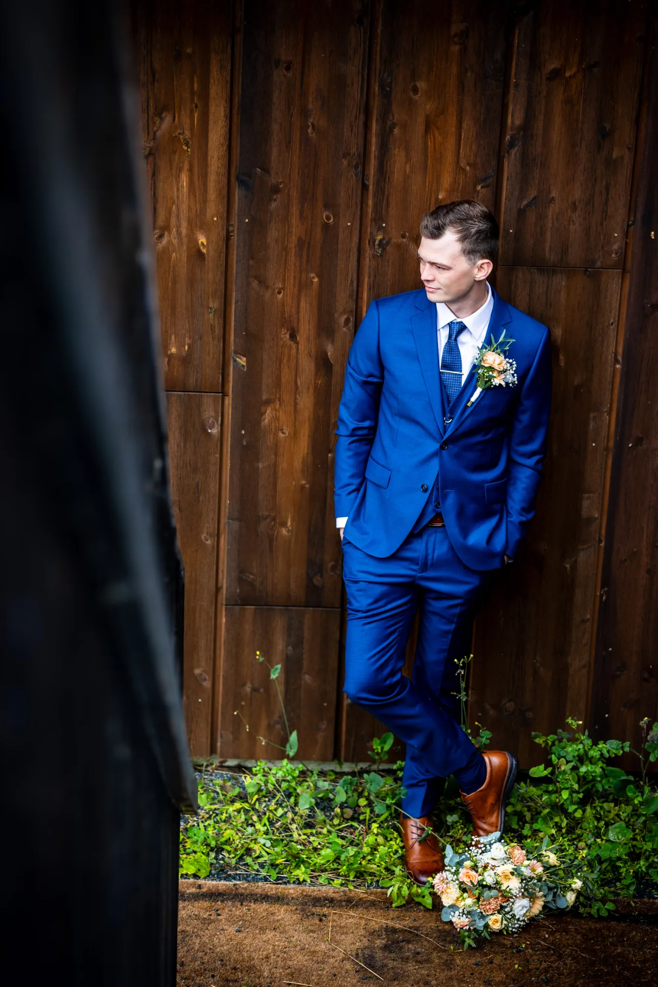 Bryllupsbilde fra Ranveig & Fredrik, fotografert av Marte Bjørgum