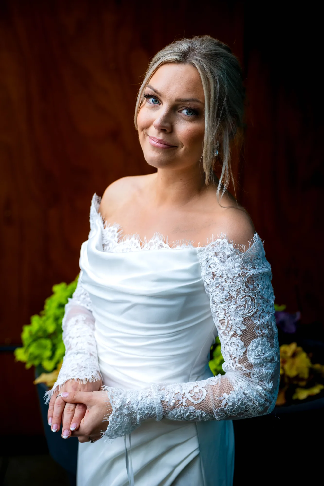 Bryllupsbilde fra Benedicte & Alexander 2026, fotografert av Marte Bjørgum