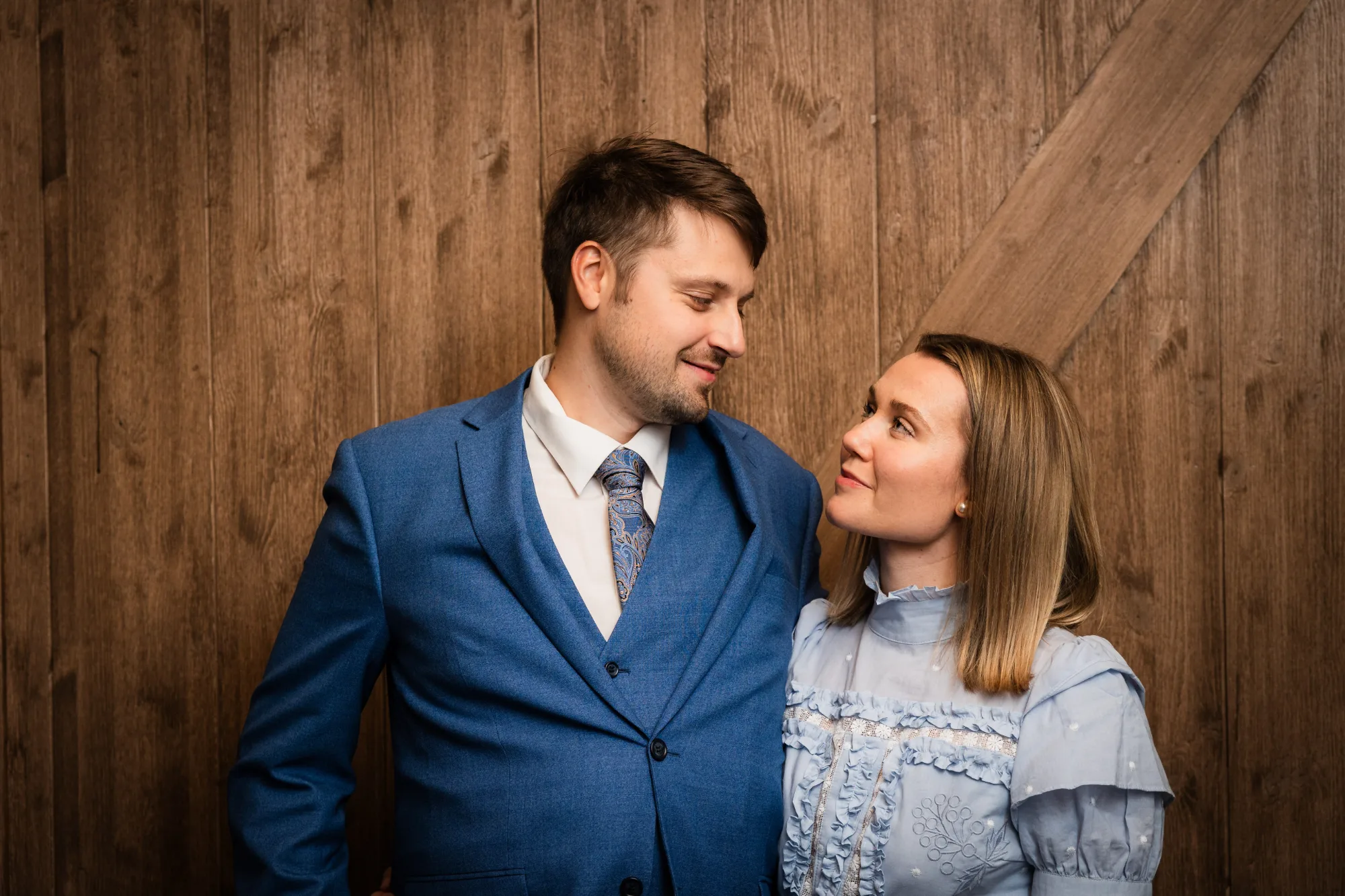 Bryllupsbilde fra Ranveig & Fredrik, fotografert av Marte Bjørgum
