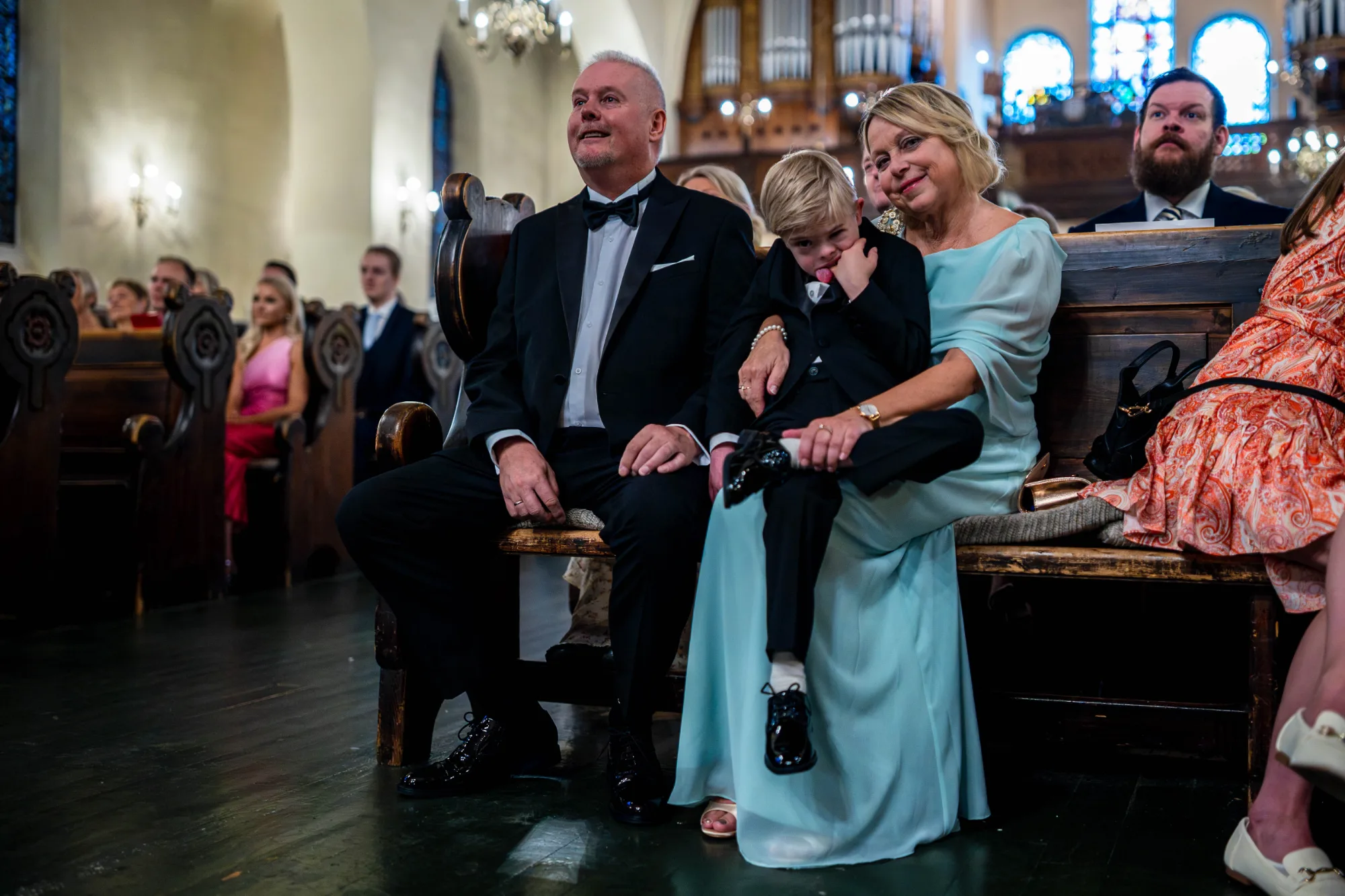 Bryllupsbilde fra Benedicte & Alexander 2026, fotografert av Marte Bjørgum