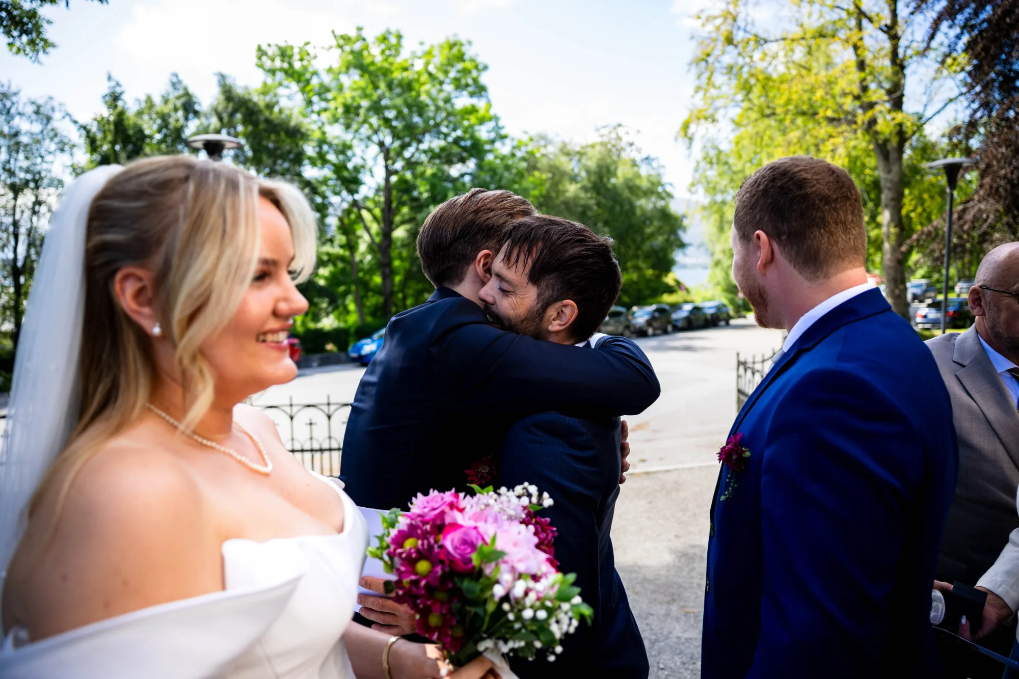 Bryllupsbilde fra Therese & Daniel, 2026, fotografert av Marte Bjørgum
