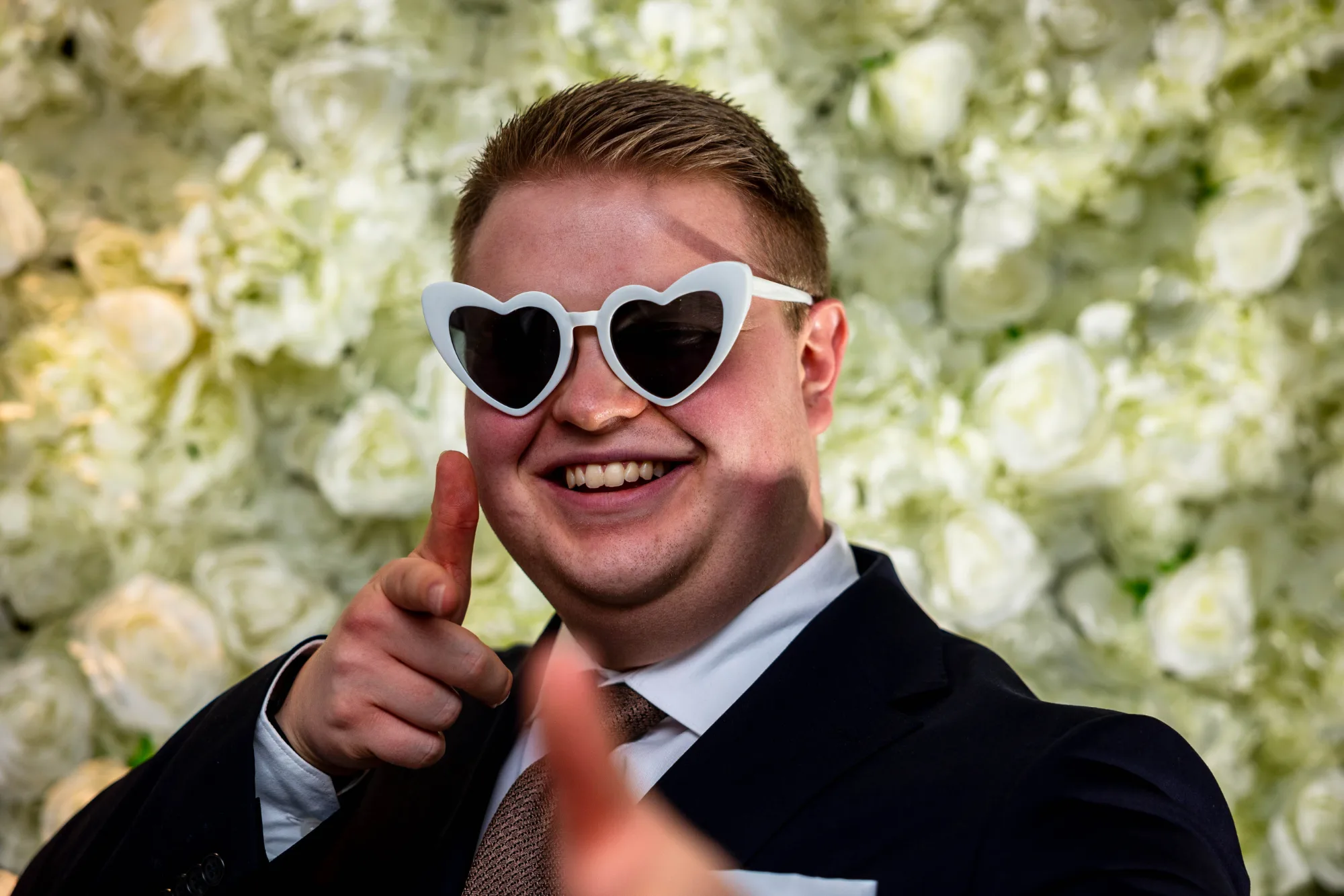 Bryllupsbilde fra Benedicte & Alexander 2026, fotografert av Marte Bjørgum
