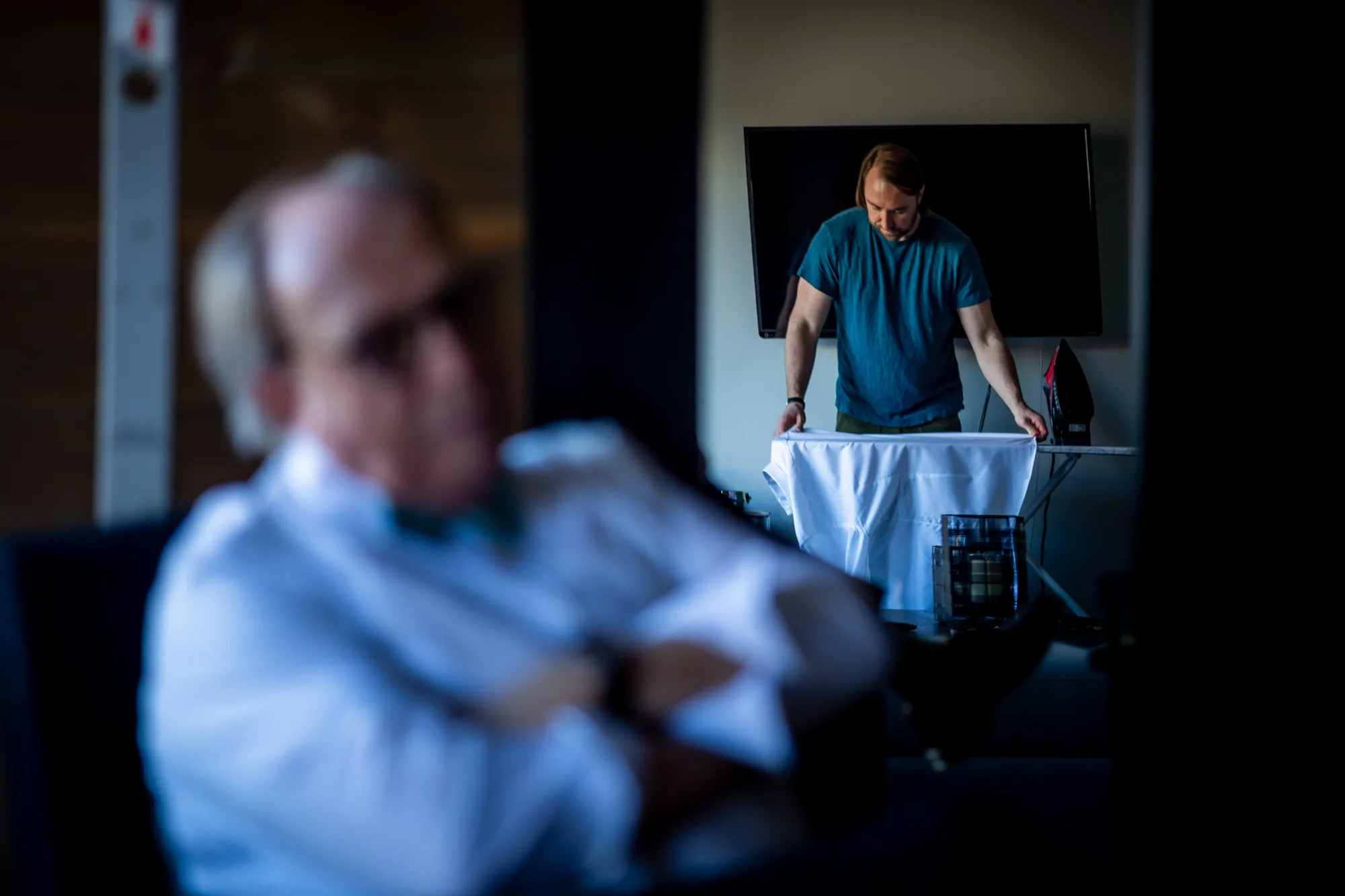 A moment from a wedding day, photographed by Marte Bjørgum