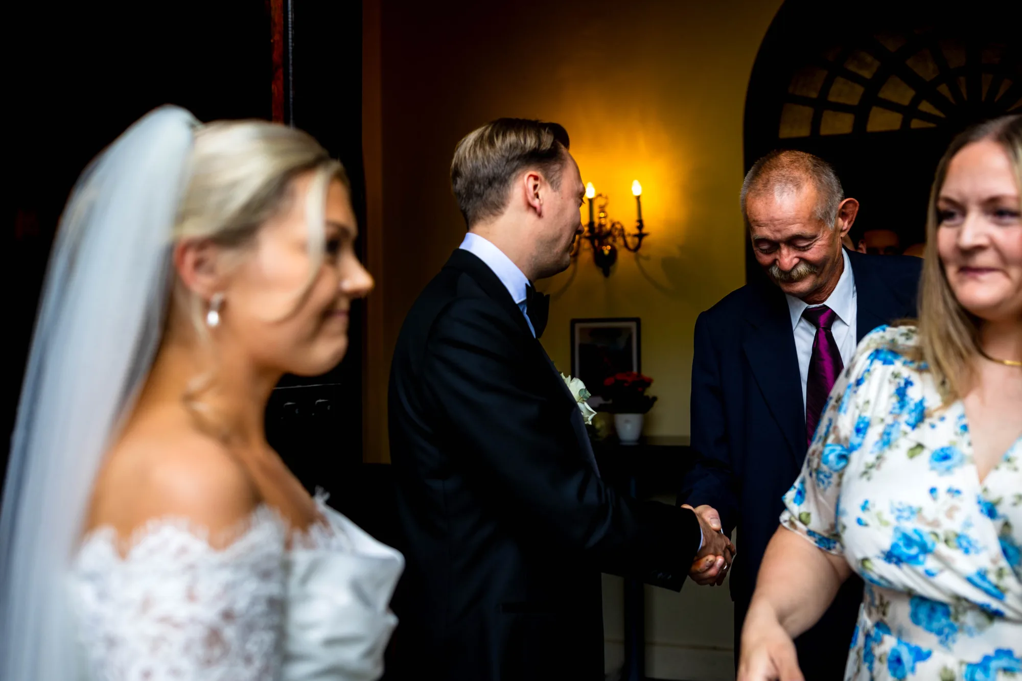 Bryllupsbilde fra Benedicte & Alexander 2026, fotografert av Marte Bjørgum