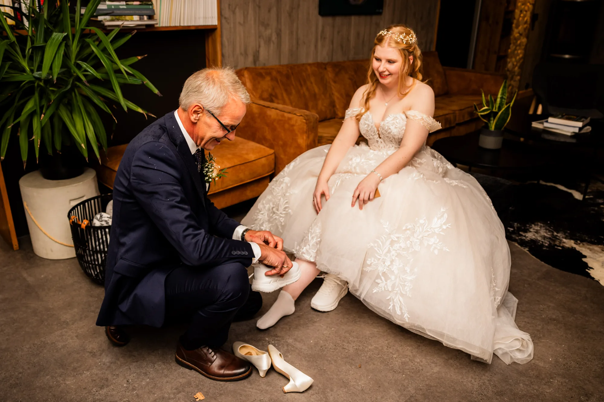 Bryllupsbilde fra Ranveig & Fredrik, fotografert av Marte Bjørgum
