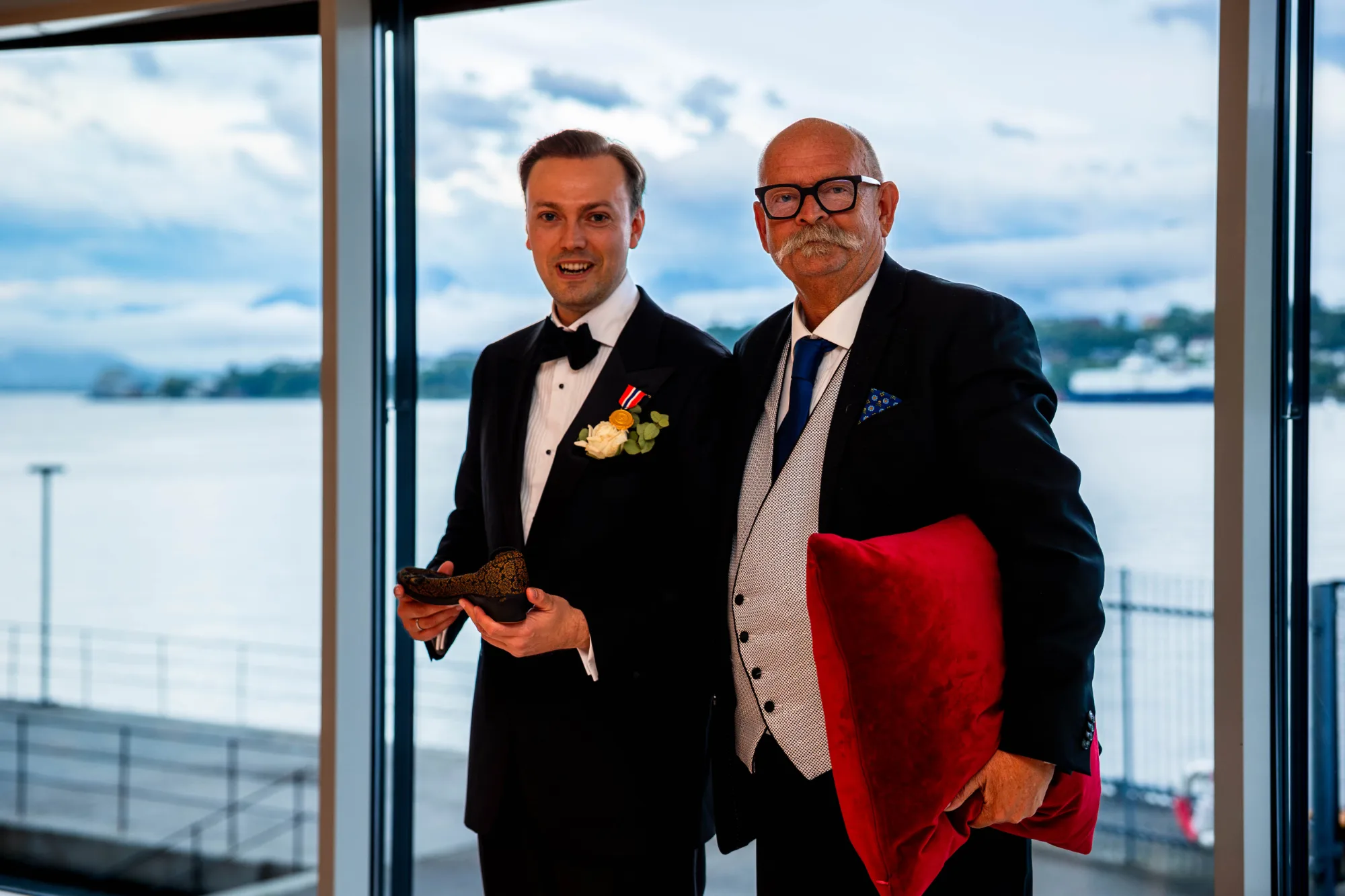 Bryllupsbilde fra Benedicte & Alexander 2026, fotografert av Marte Bjørgum