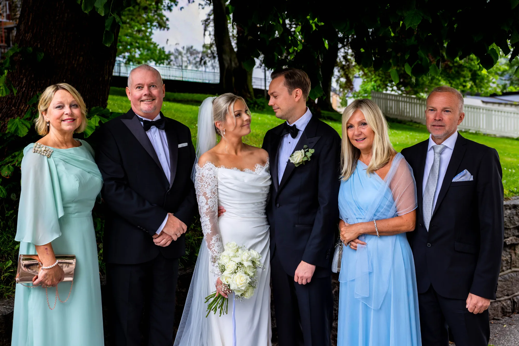 Bryllupsbilde fra Benedicte & Alexander 2026, fotografert av Marte Bjørgum