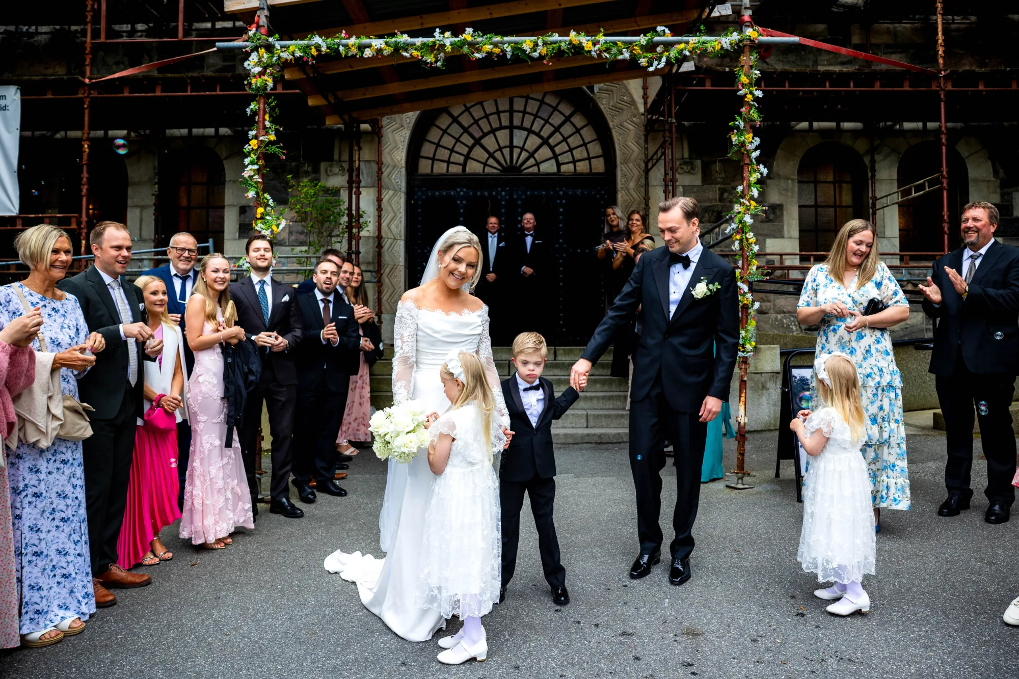 Bryllupsbilde fra Benedicte & Alexander 2026, fotografert av Marte Bjørgum