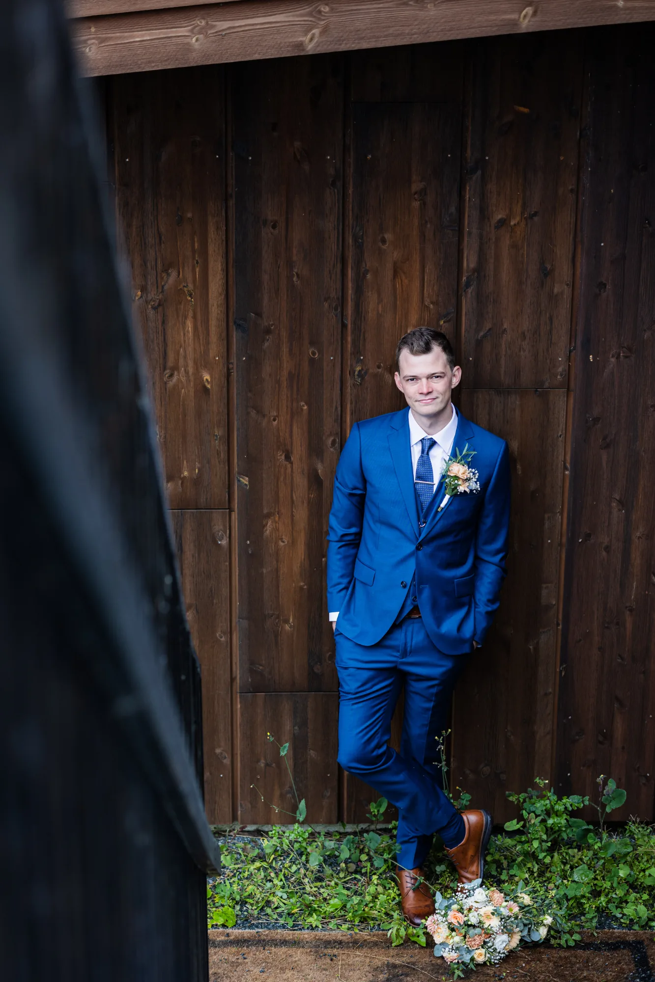 Bryllupsbilde fra Ranveig & Fredrik, fotografert av Marte Bjørgum