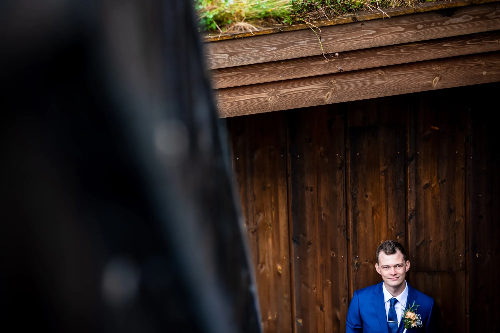 Bryllupsbilde fra Ranveig & Fredrik, fotografert av Marte Bjørgum