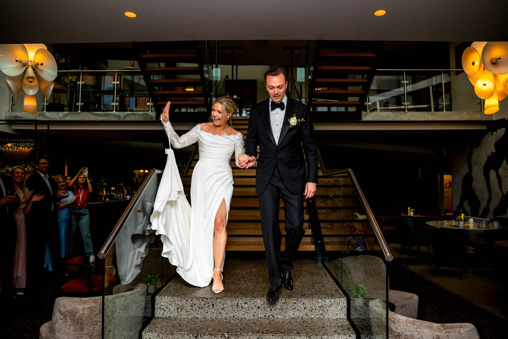 Bryllupsbilde fra Benedicte & Alexander 2026, fotografert av Marte Bjørgum