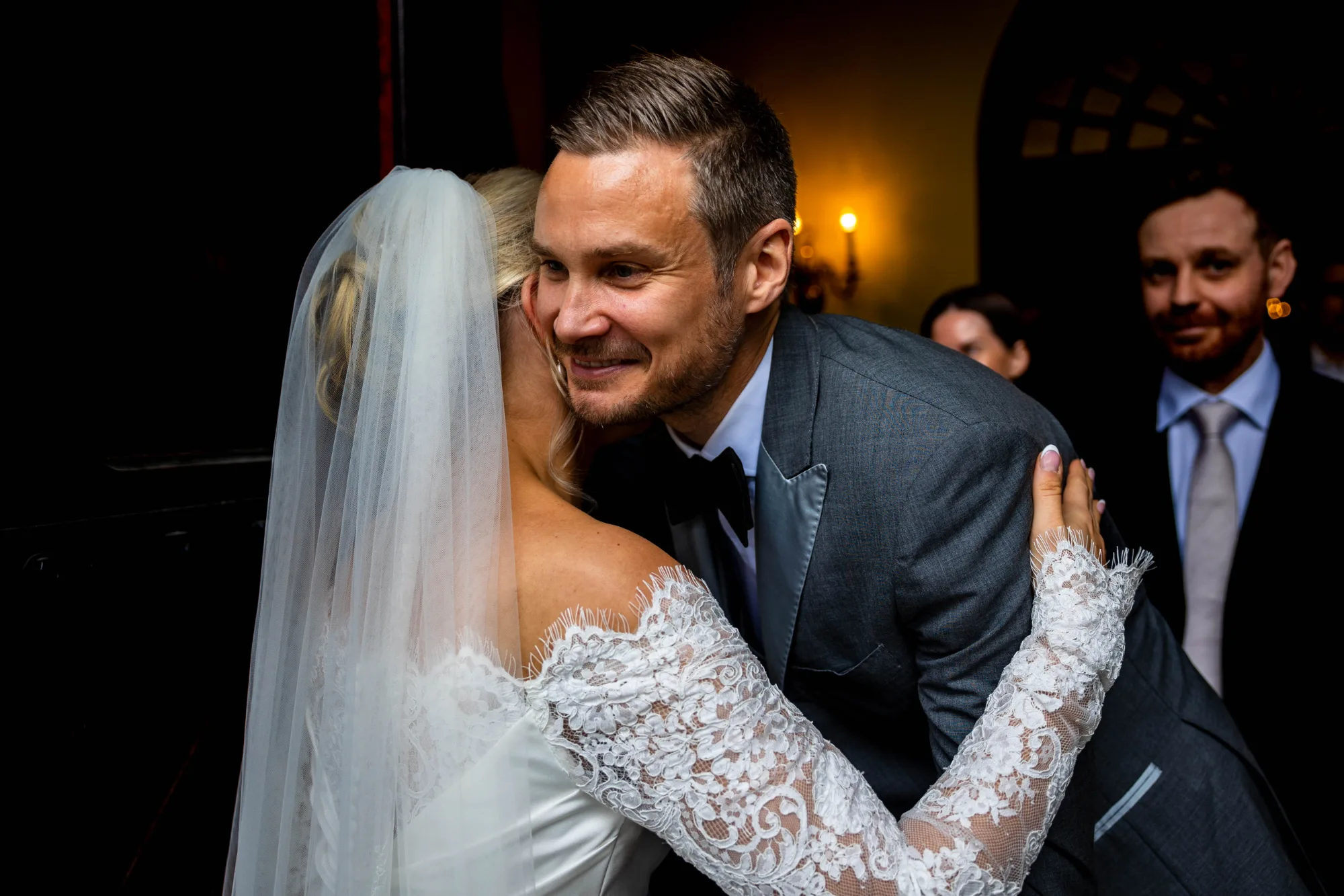 Bryllupsbilde fra Benedicte & Alexander 2026, fotografert av Marte Bjørgum