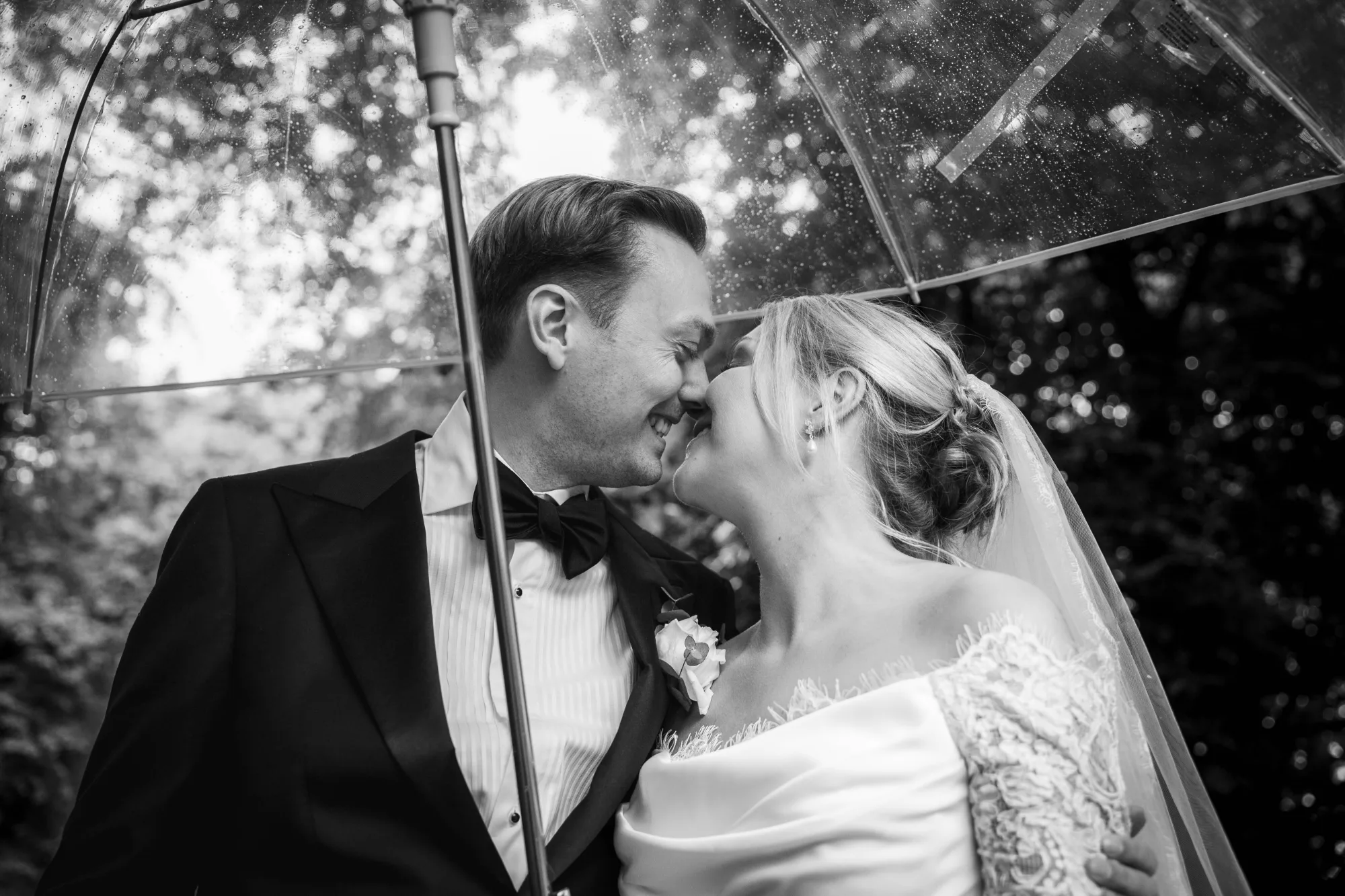 Bryllupsbilde fra Benedicte & Alexander 2026, fotografert av Marte Bjørgum