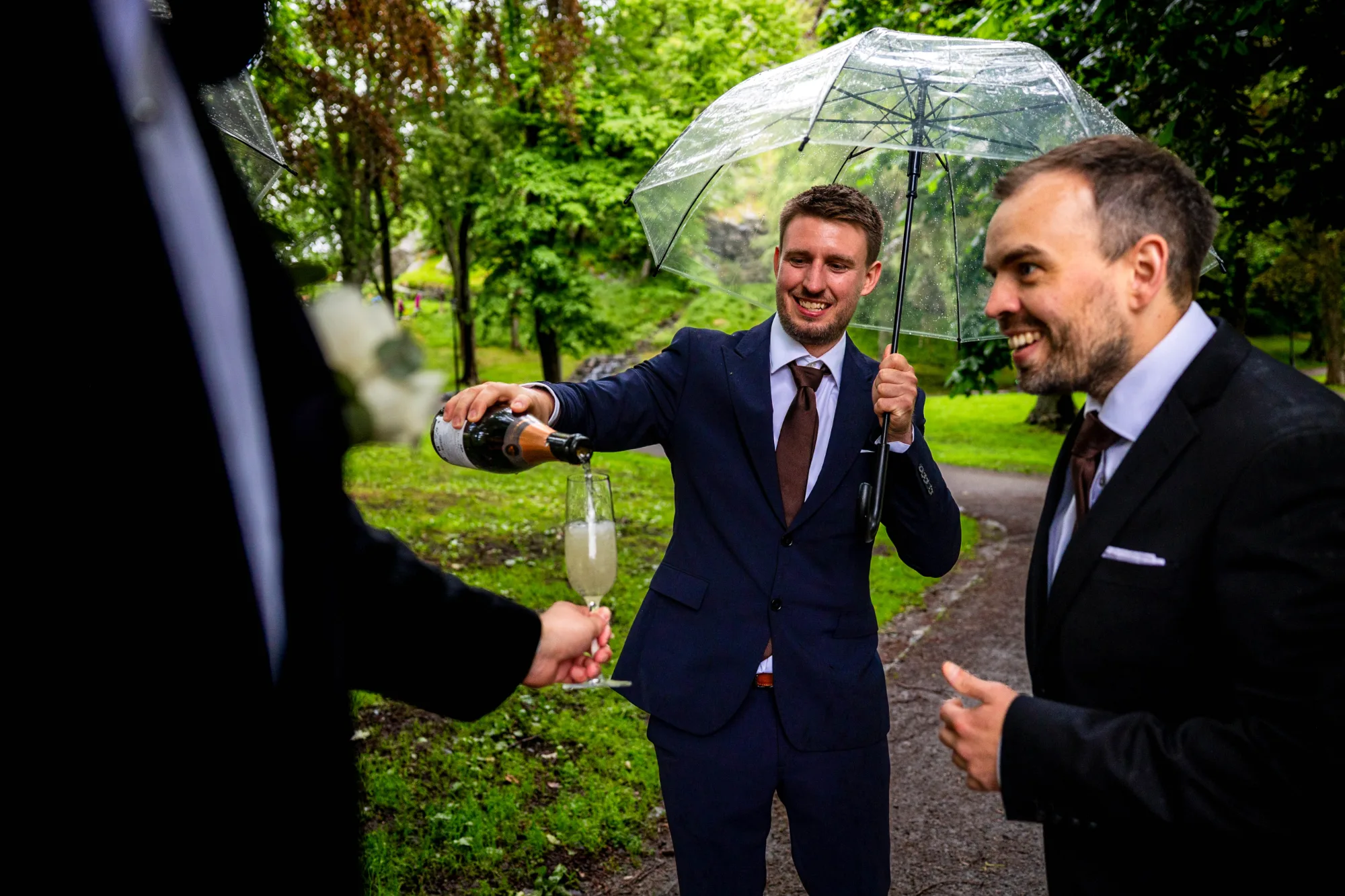 Bryllupsbilde fra Benedicte & Alexander 2026, fotografert av Marte Bjørgum