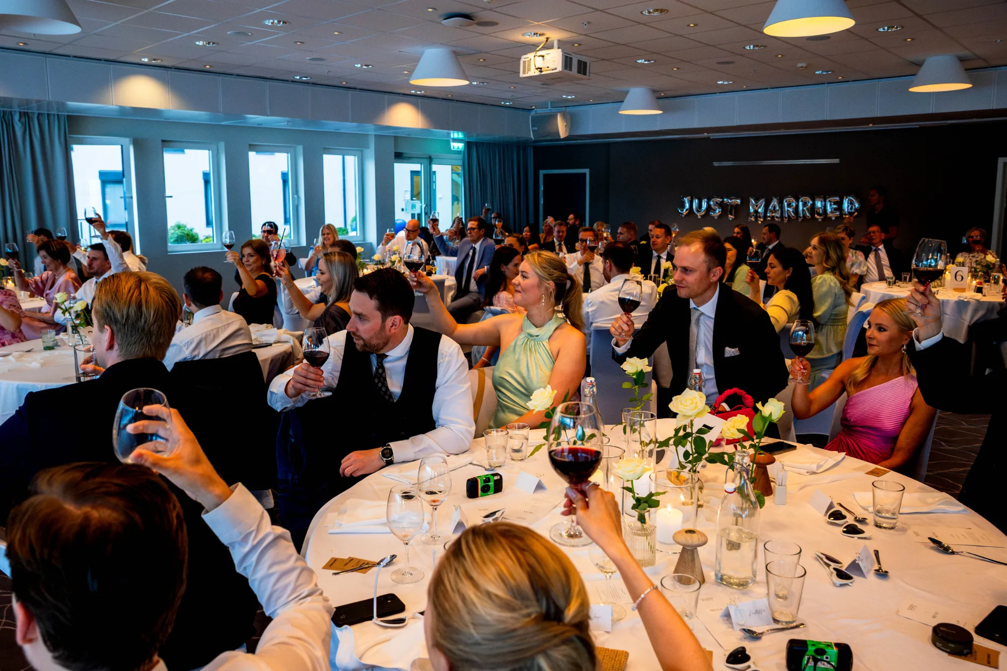 Bryllupsbilde fra Benedicte & Alexander 2026, fotografert av Marte Bjørgum