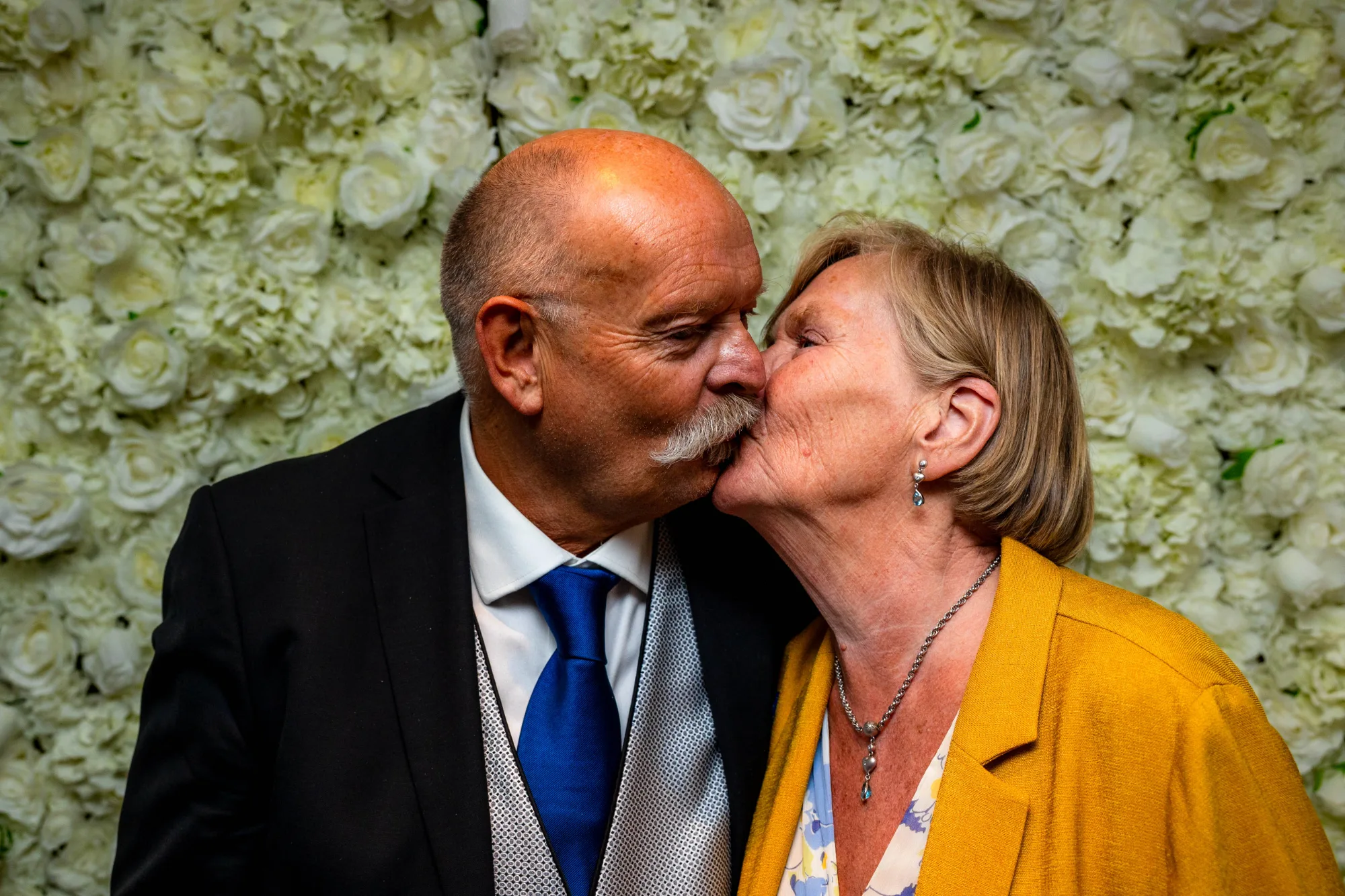 Bryllupsbilde fra Benedicte & Alexander 2026, fotografert av Marte Bjørgum
