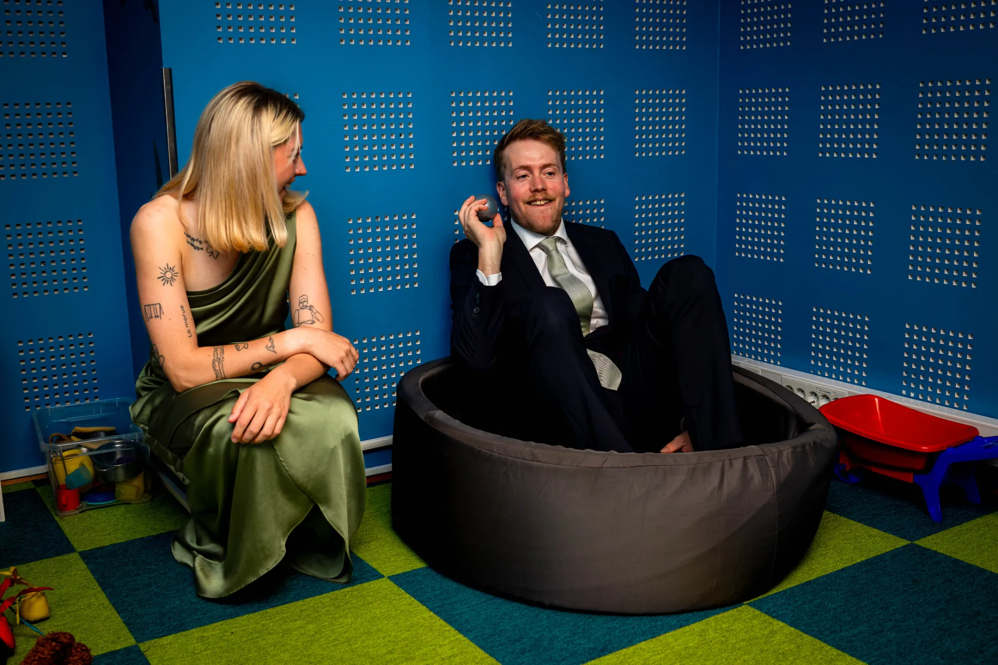 Bryllupsbilde fra Benedicte & Alexander 2026, fotografert av Marte Bjørgum
