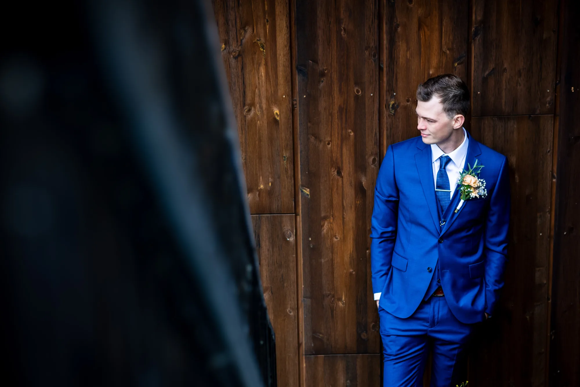 Bryllupsbilde fra Ranveig & Fredrik, fotografert av Marte Bjørgum