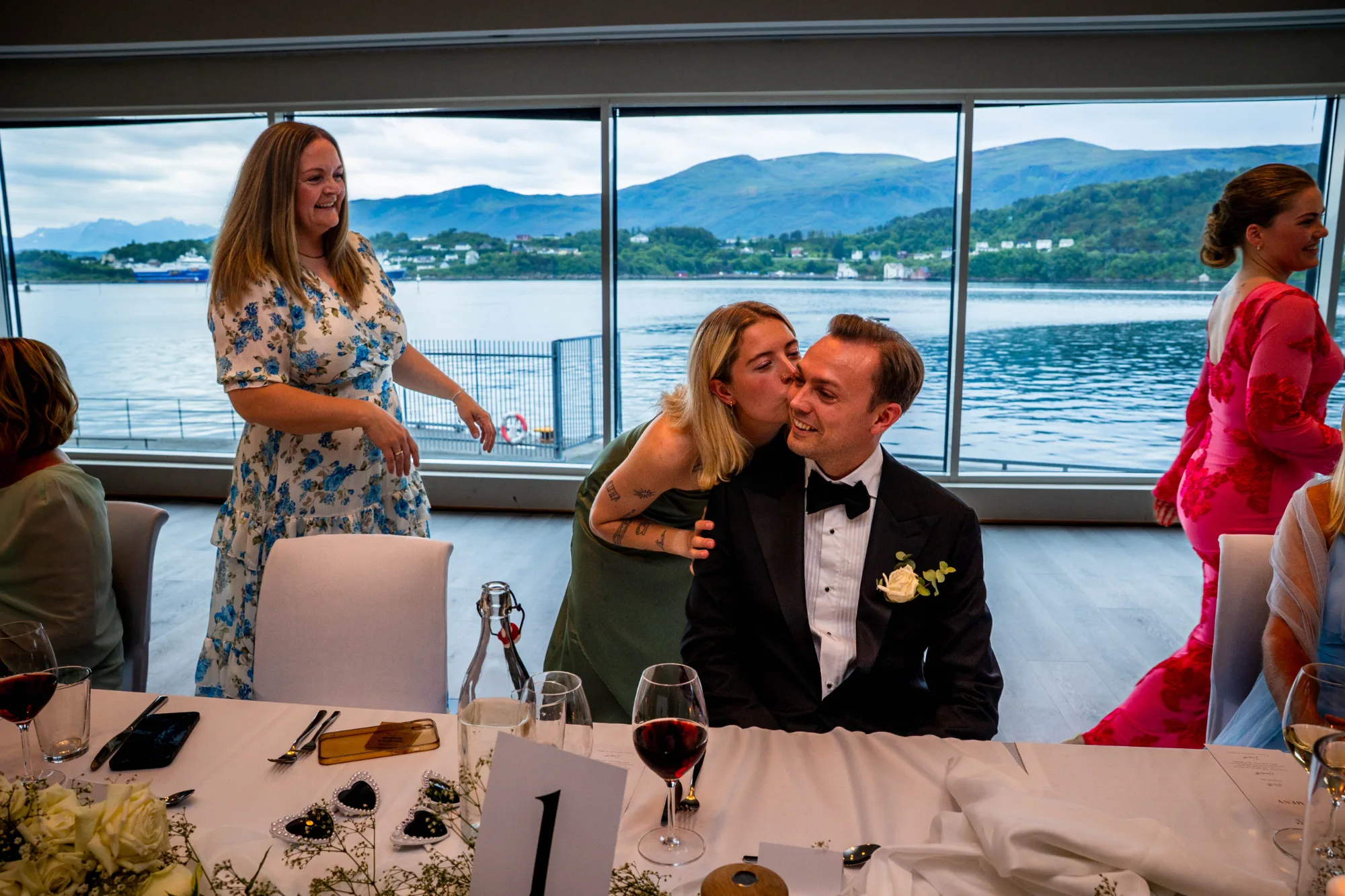 Bryllupsbilde fra Benedicte & Alexander 2026, fotografert av Marte Bjørgum