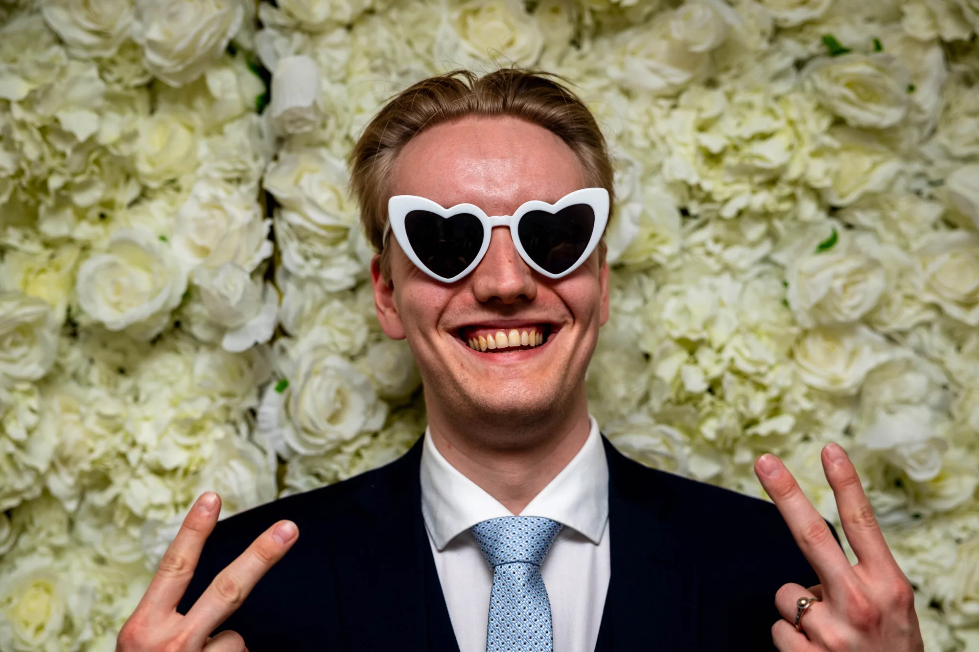 Bryllupsbilde fra Benedicte & Alexander 2026, fotografert av Marte Bjørgum