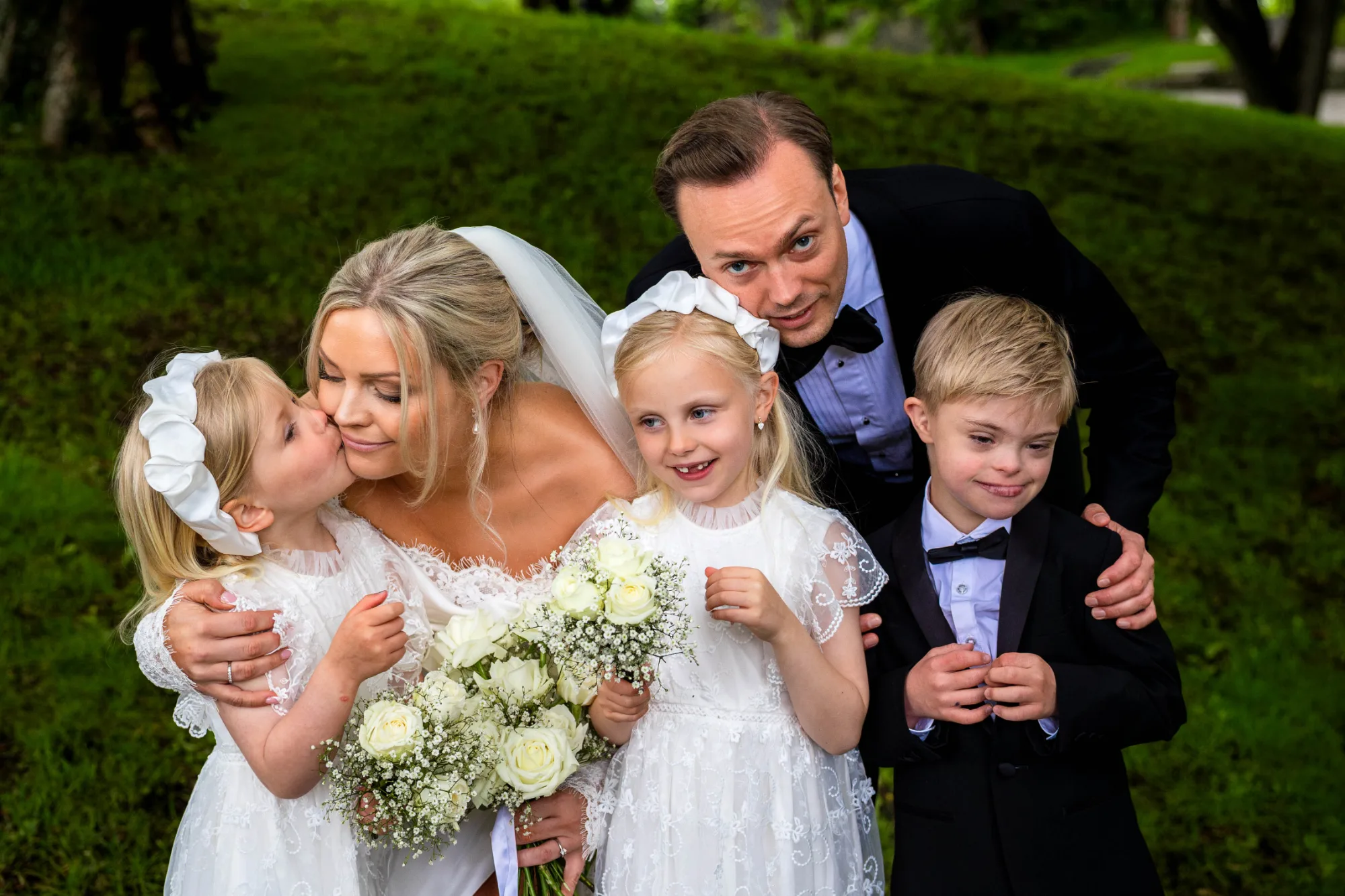 Bryllupsbilde fra Benedicte & Alexander 2026, fotografert av Marte Bjørgum