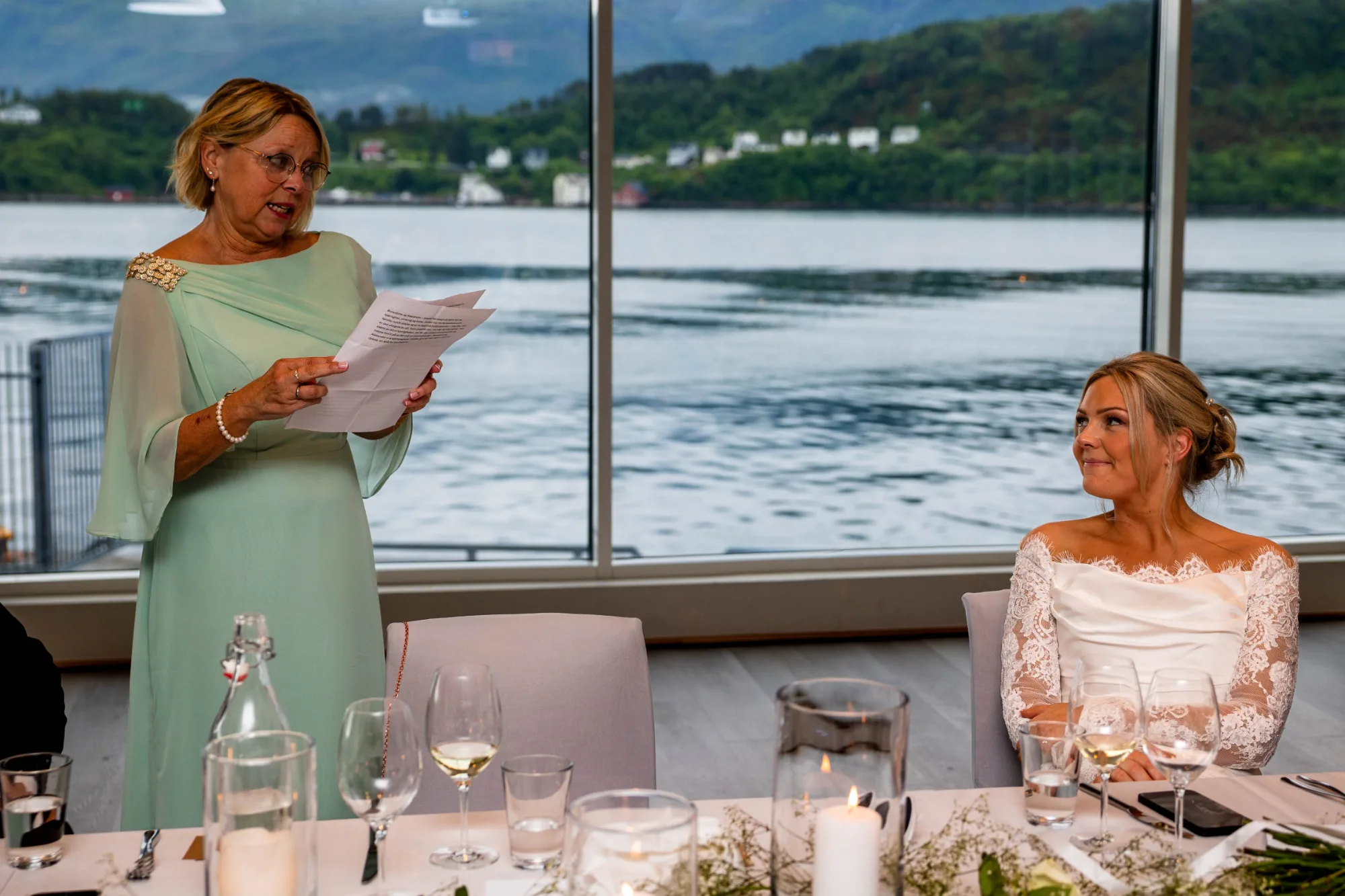 Bryllupsbilde fra Benedicte & Alexander 2026, fotografert av Marte Bjørgum