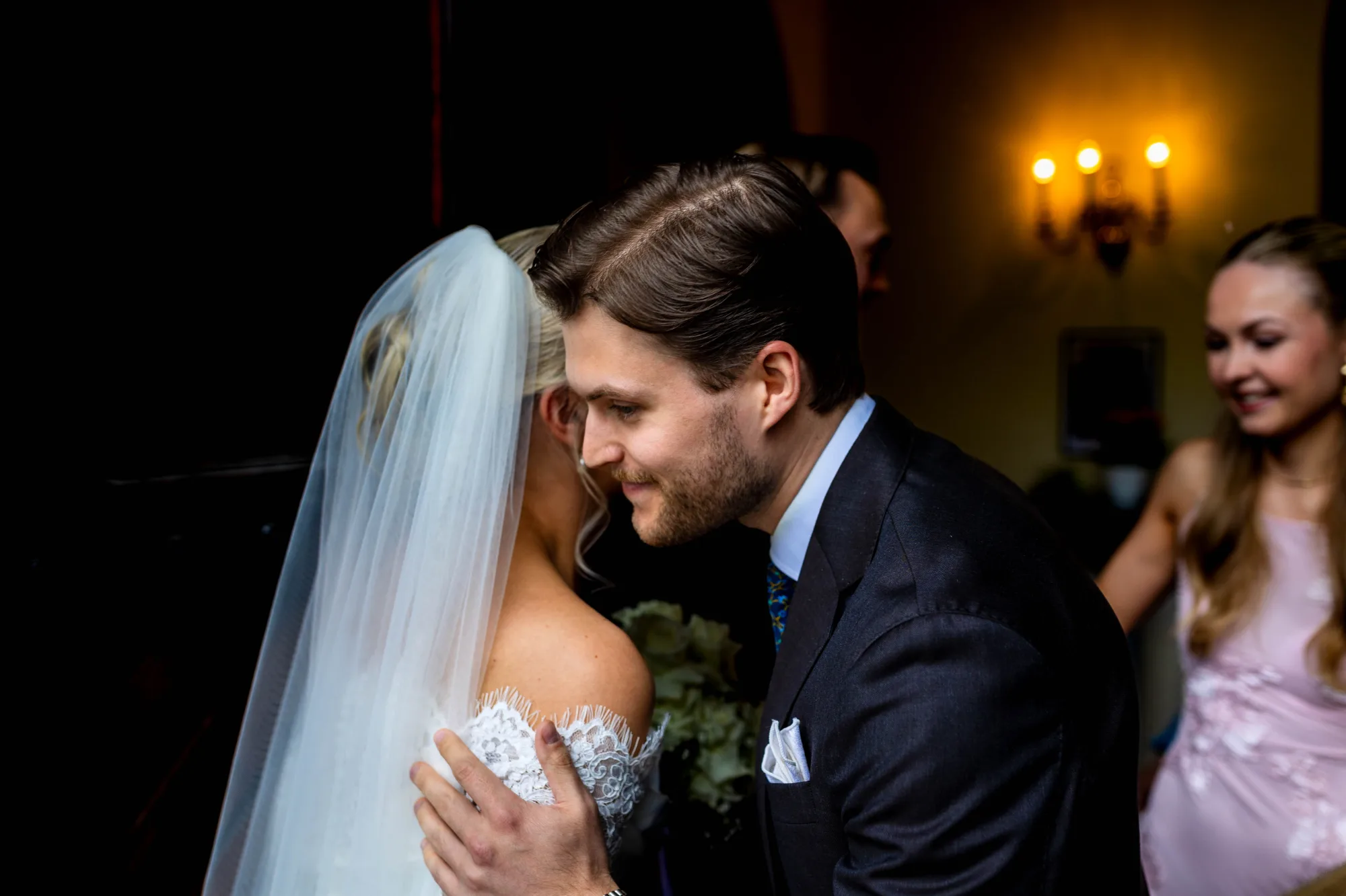 Bryllupsbilde fra Benedicte & Alexander 2026, fotografert av Marte Bjørgum