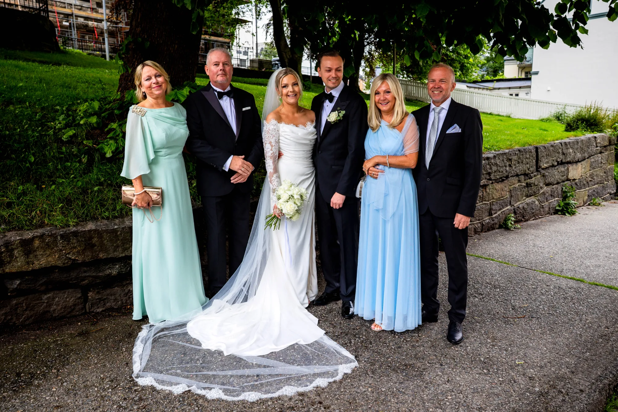 Bryllupsbilde fra Benedicte & Alexander 2026, fotografert av Marte Bjørgum