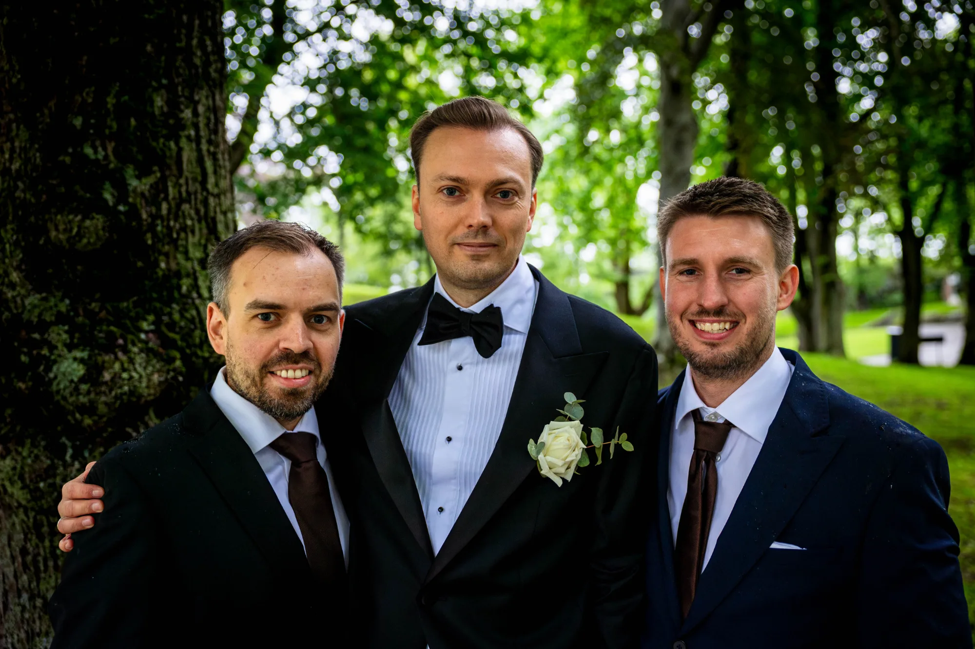 Bryllupsbilde fra Benedicte & Alexander 2026, fotografert av Marte Bjørgum
