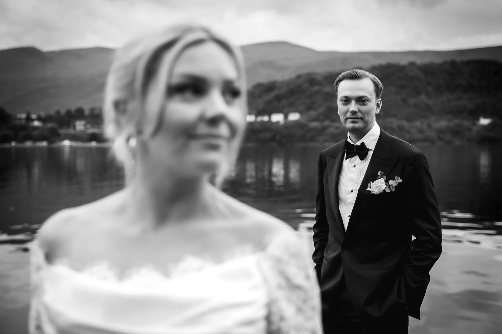 Bryllupsbilde fra Benedicte & Alexander 2026, fotografert av Marte Bjørgum