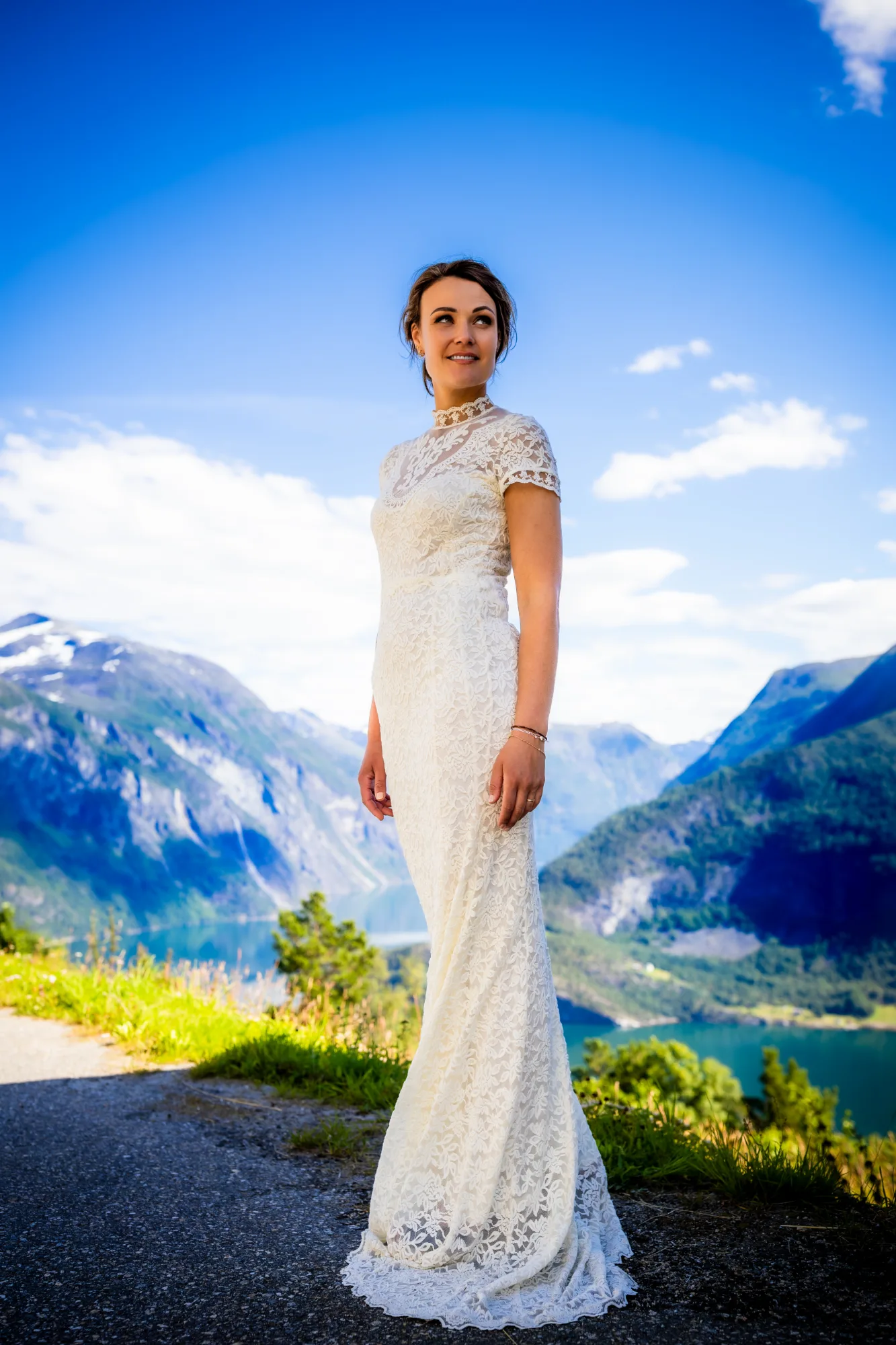 Bryllupsbilde fra Malin & Sarah, fotografert av Marte Bjørgum