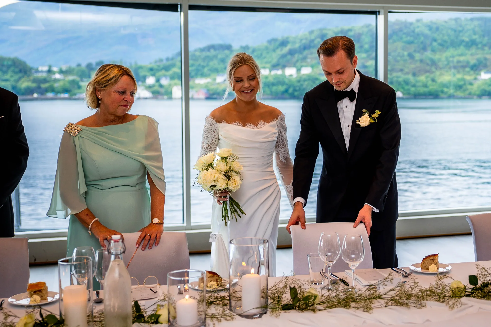 Bryllupsbilde fra Benedicte & Alexander 2026, fotografert av Marte Bjørgum