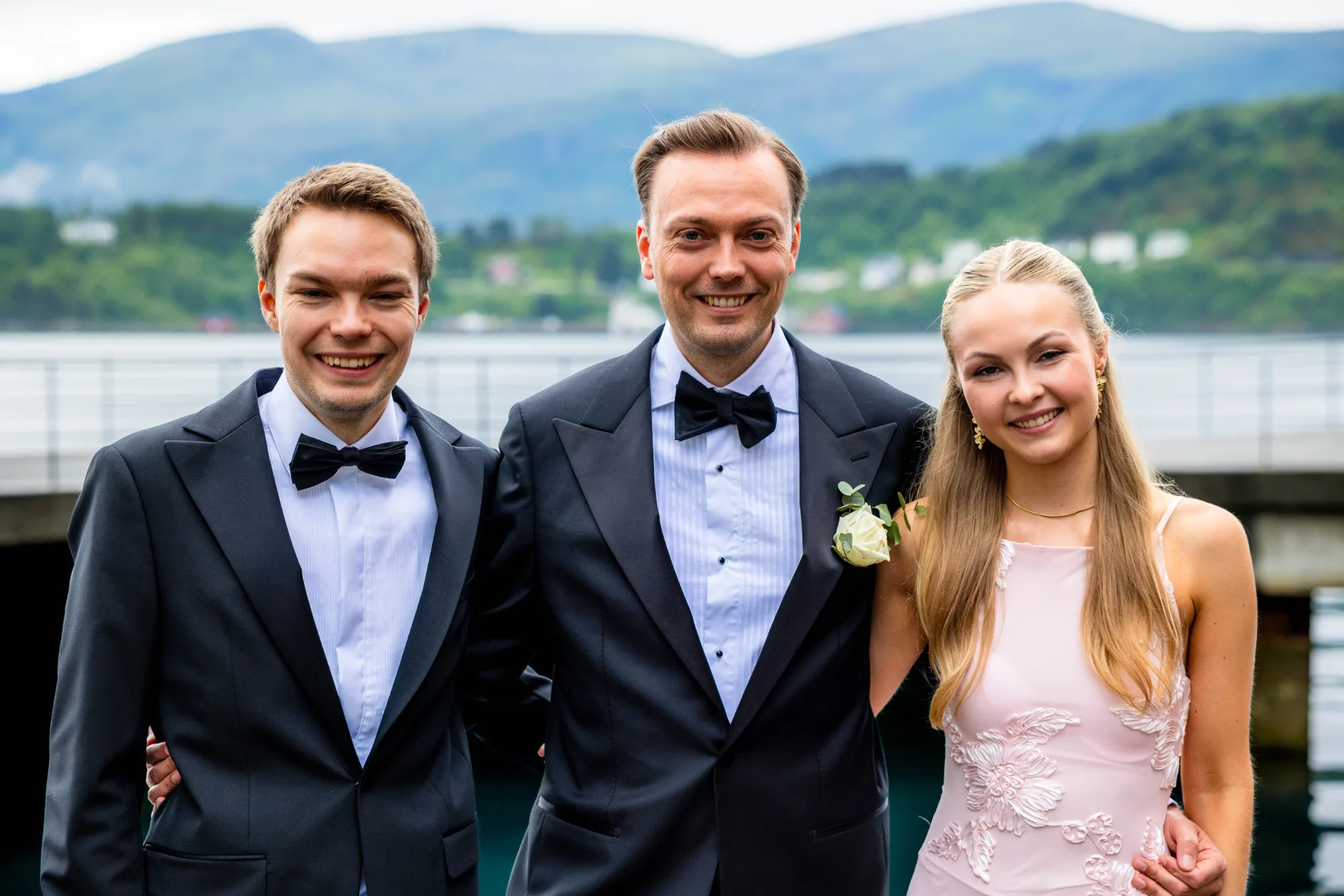 Bryllupsbilde fra Benedicte & Alexander 2026, fotografert av Marte Bjørgum