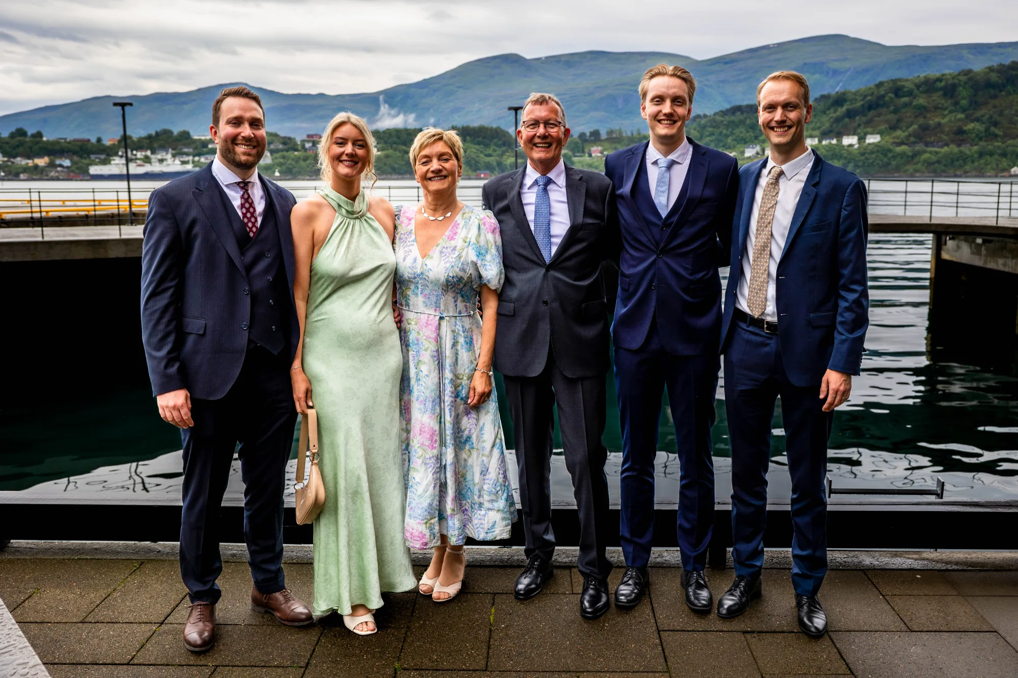 Bryllupsbilde fra Benedicte & Alexander 2026, fotografert av Marte Bjørgum