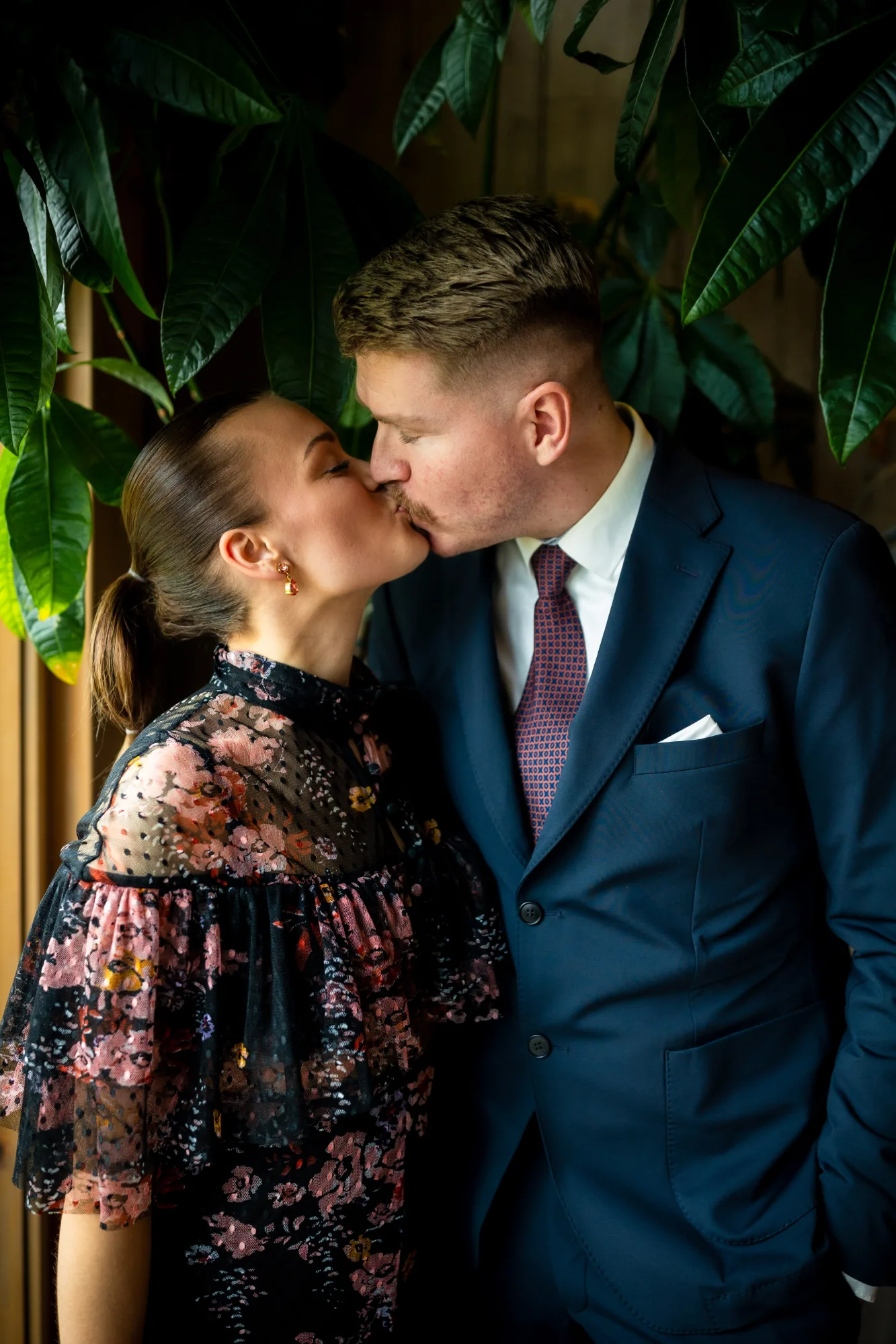 Bryllupsbilde fra Ranveig & Fredrik, fotografert av Marte Bjørgum