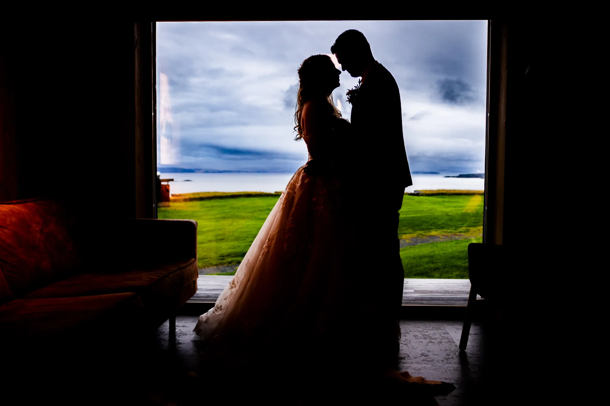 Bryllupsbilde fra Ranveig & Fredrik, fotografert av Marte Bjørgum