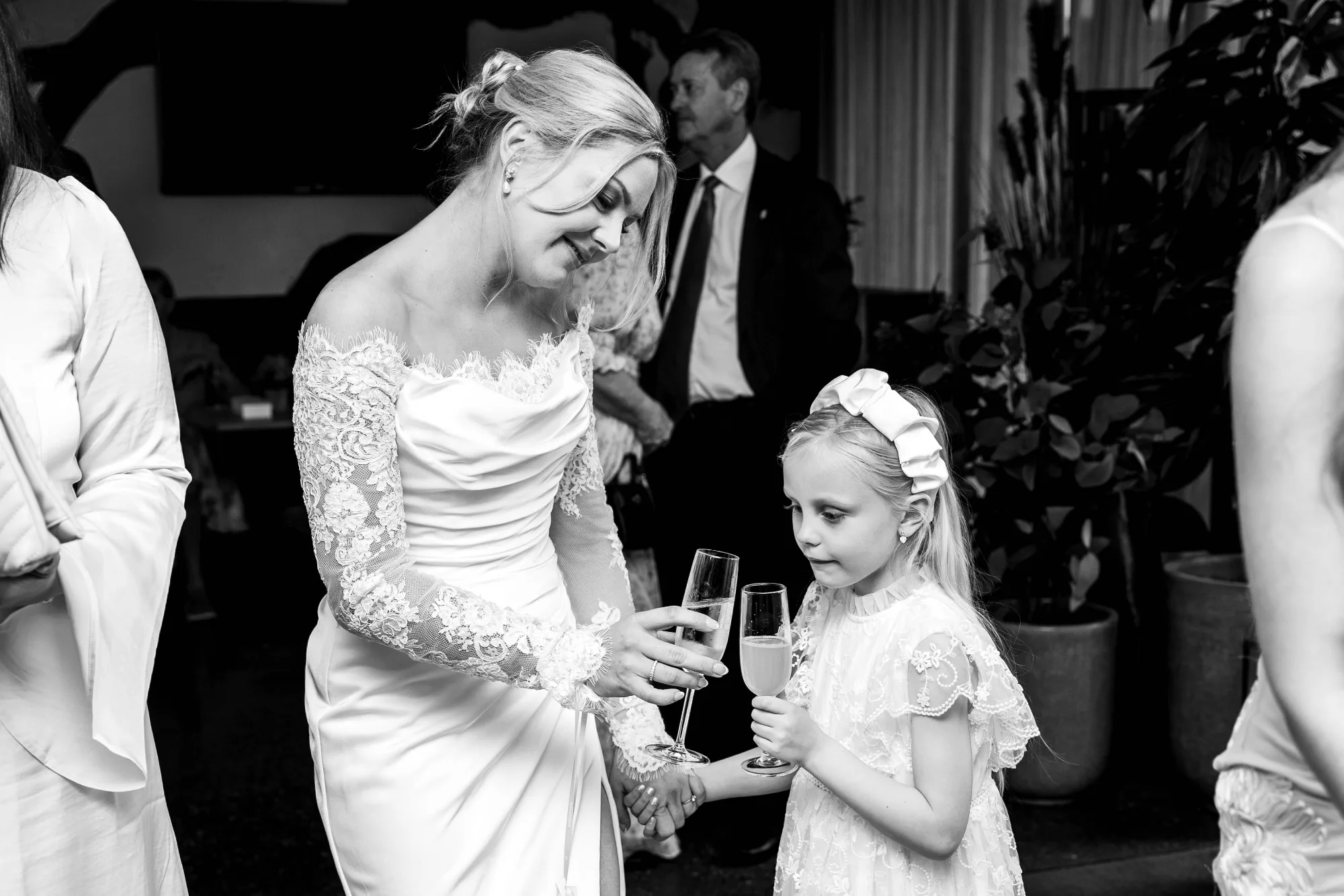 Bryllupsbilde fra Benedicte & Alexander 2026, fotografert av Marte Bjørgum