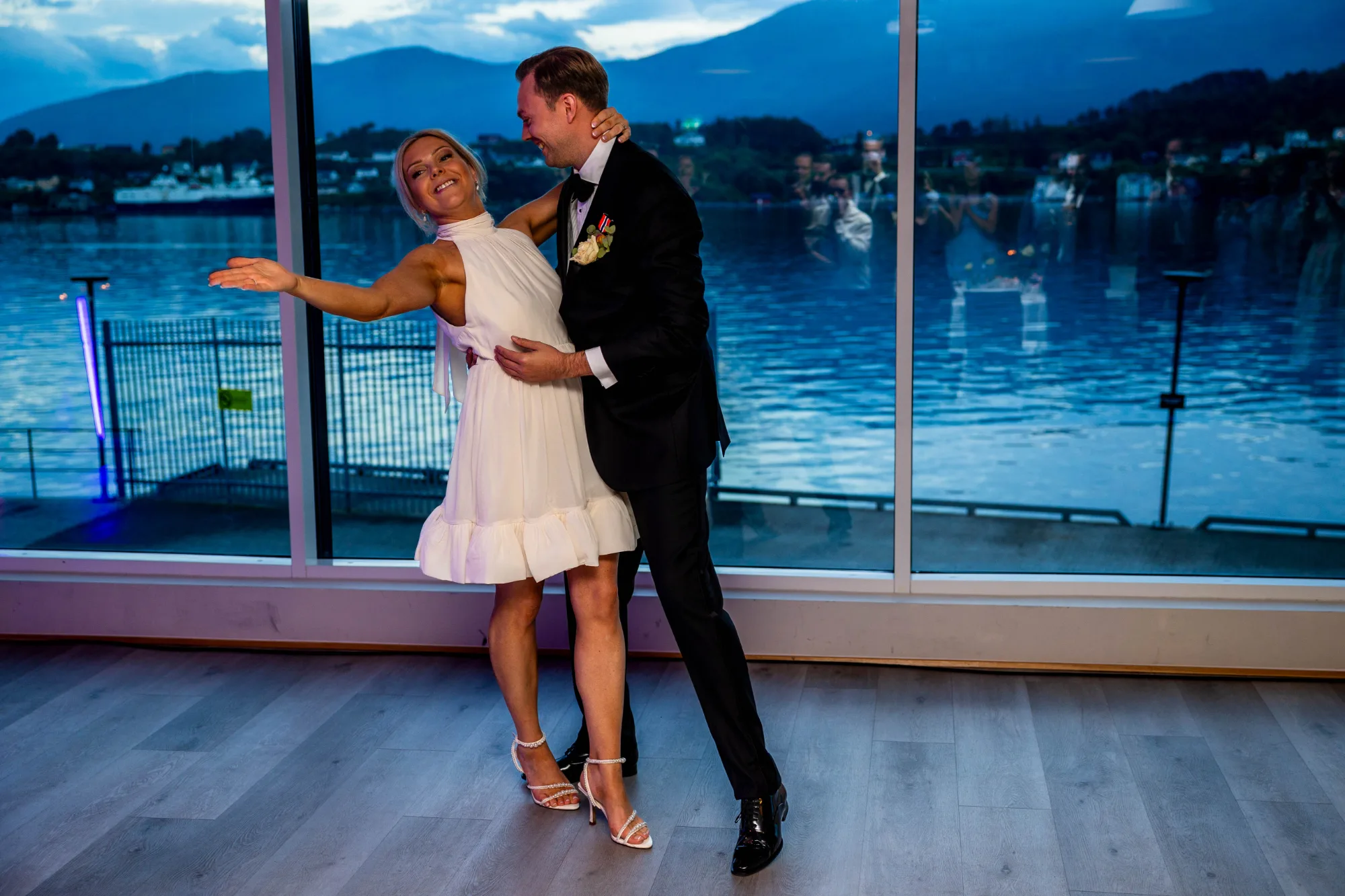 Bryllupsbilde fra Benedicte & Alexander 2026, fotografert av Marte Bjørgum