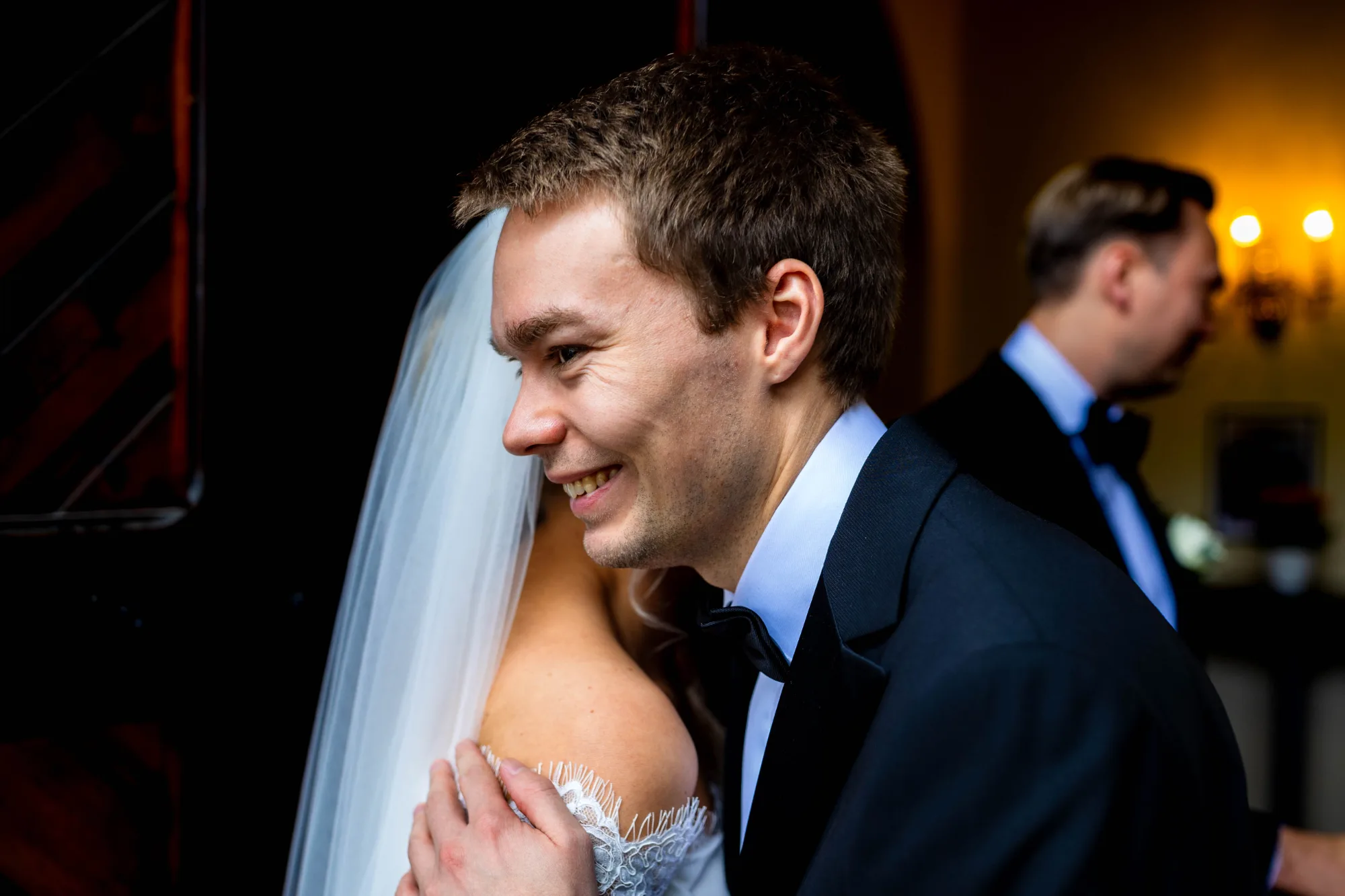 Bryllupsbilde fra Benedicte & Alexander 2026, fotografert av Marte Bjørgum