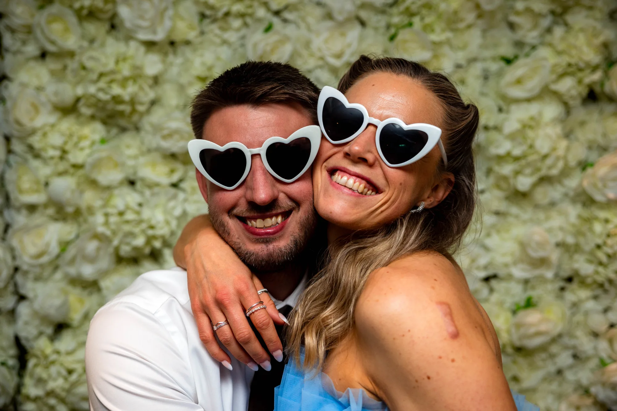 Bryllupsbilde fra Benedicte & Alexander 2026, fotografert av Marte Bjørgum