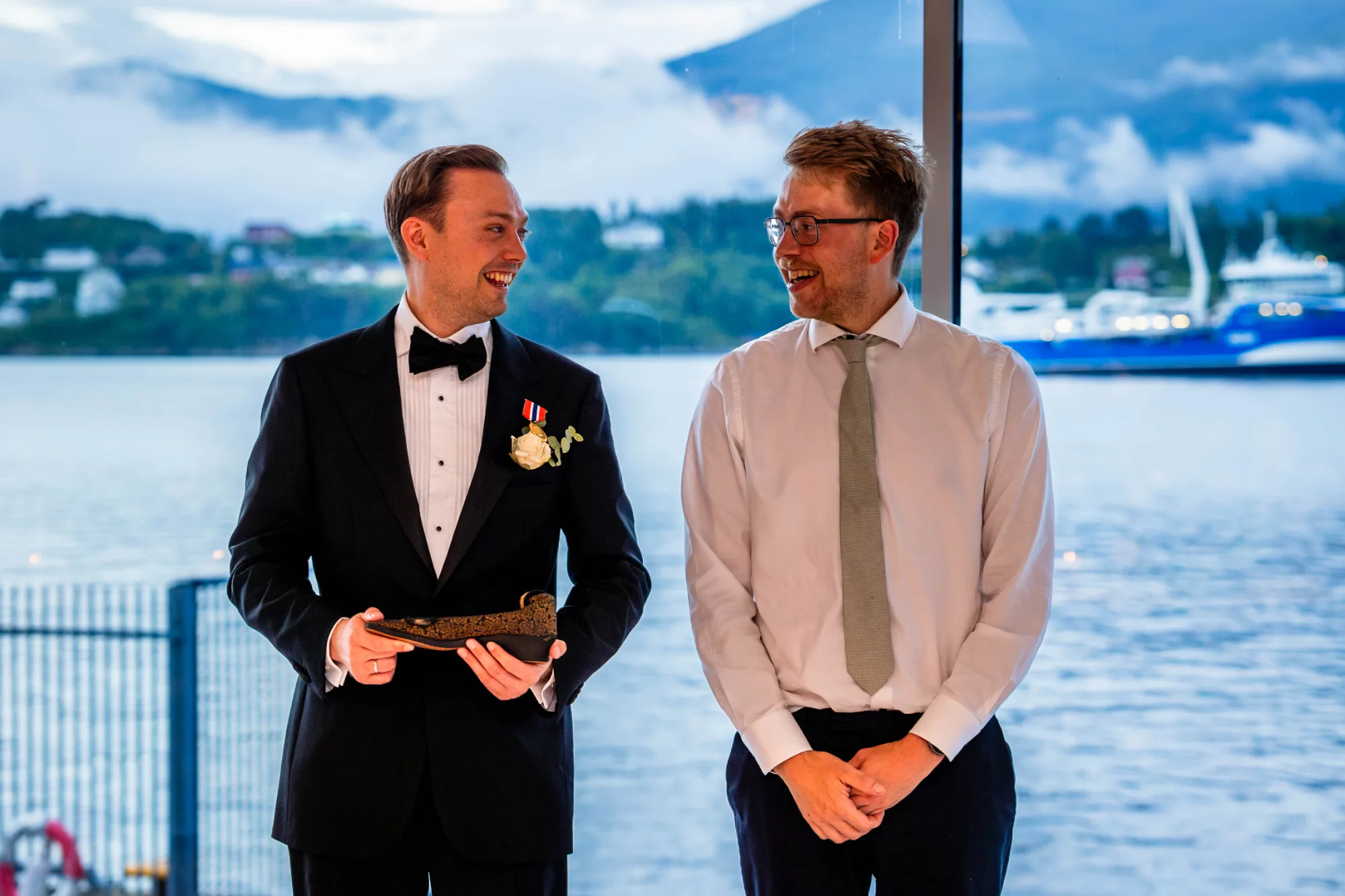Bryllupsbilde fra Benedicte & Alexander 2026, fotografert av Marte Bjørgum