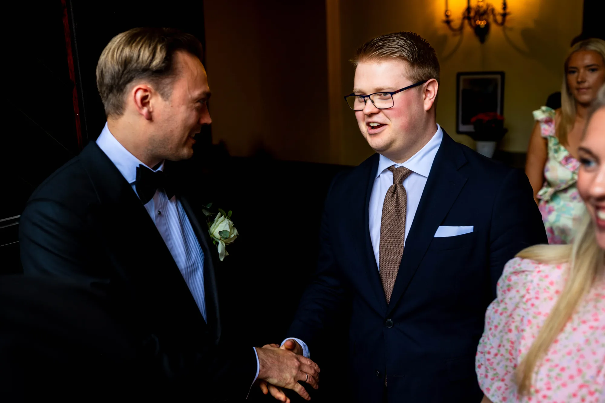 Bryllupsbilde fra Benedicte & Alexander 2026, fotografert av Marte Bjørgum